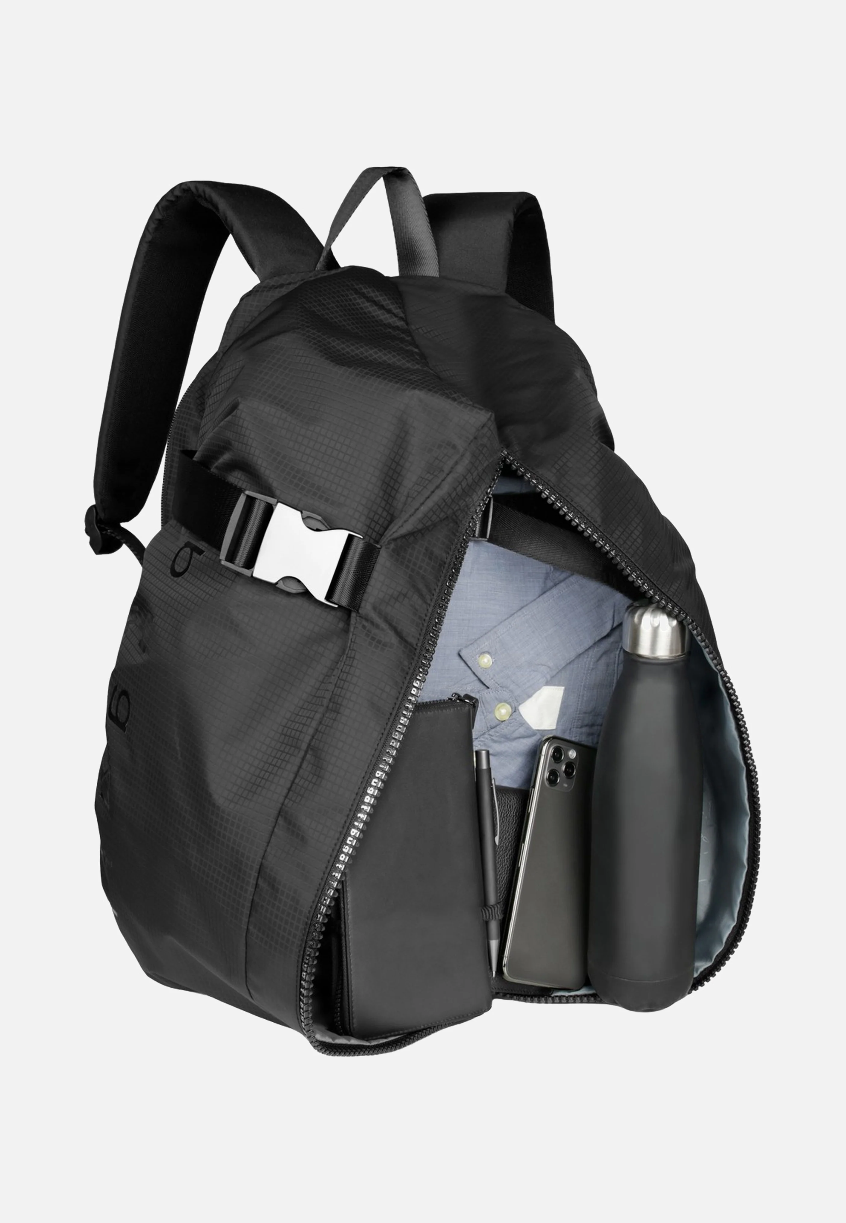 Letter's  Backpack Black - Reiserucksack - Image 6