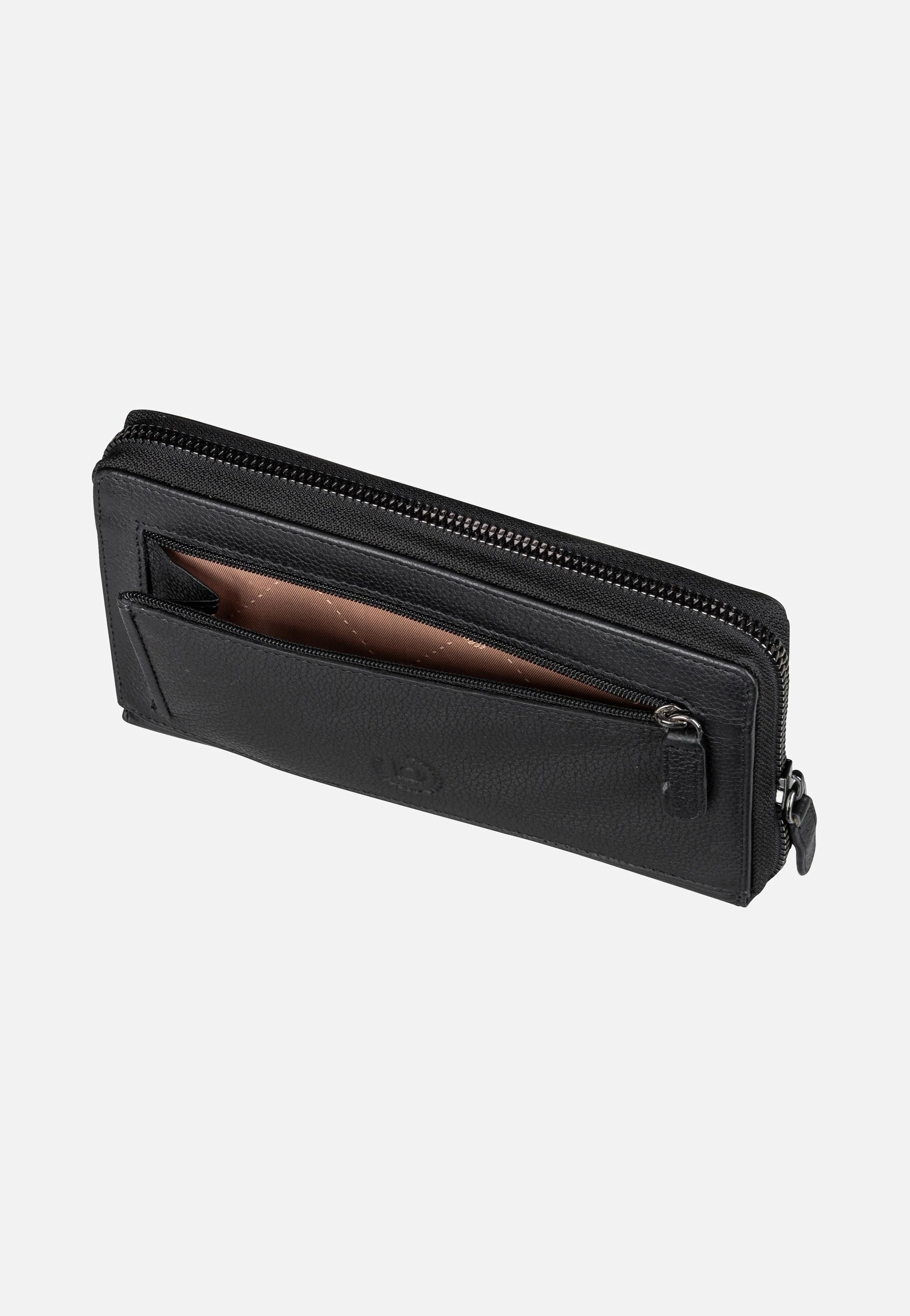 Mira Long Zip 1012 Schwarz - Portemonnaie - Image 3