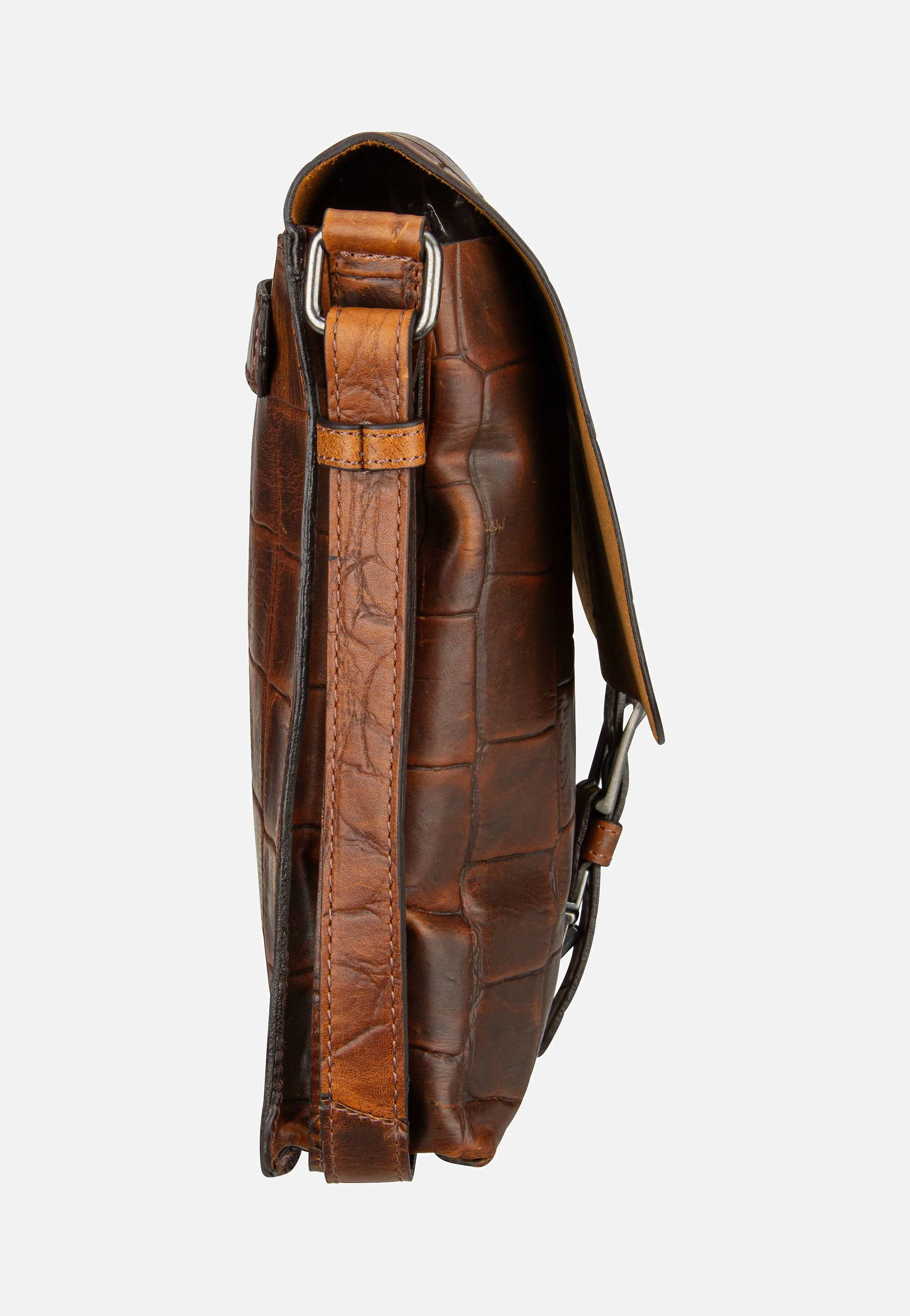 Nevio Cognac - Messenger Bag - Image 4