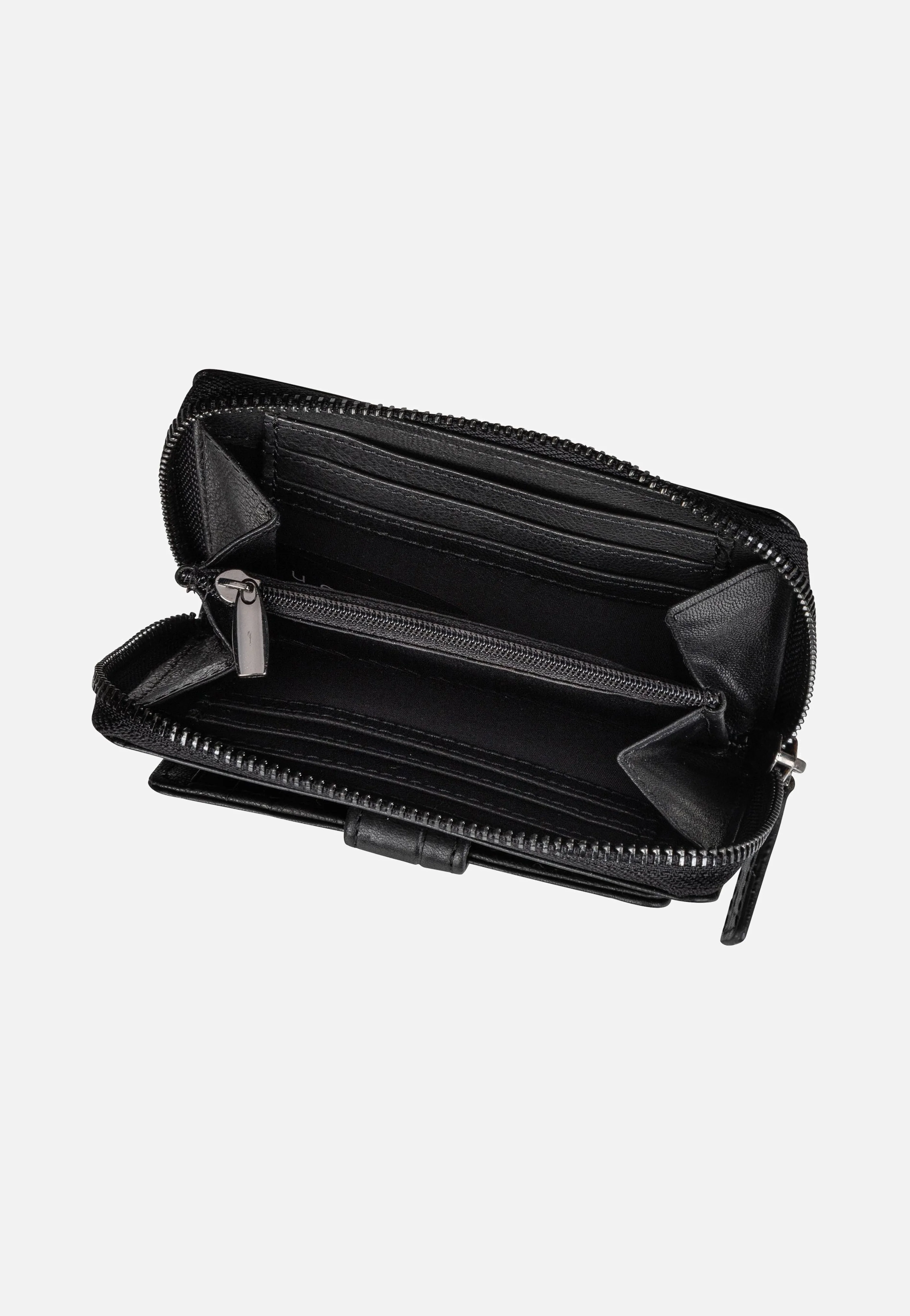Nevio Zip 5911 Schwarz - Portemonnaie - Image 4