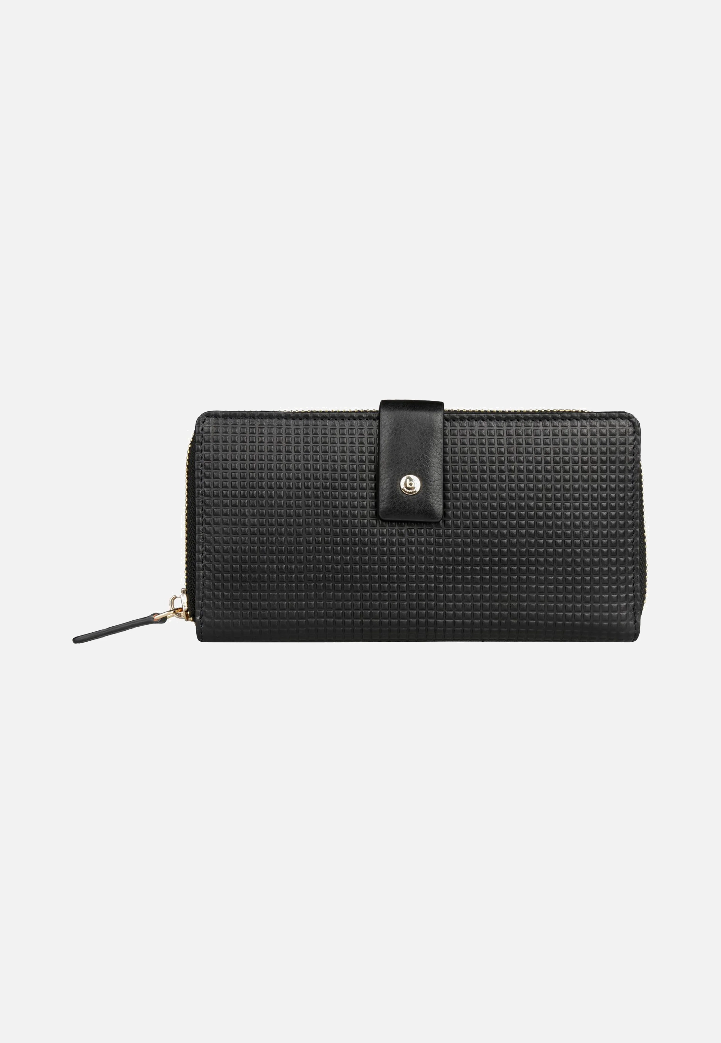 Noemi Ladies Long Zip Wallet Black - Portemonnaie - Image 2