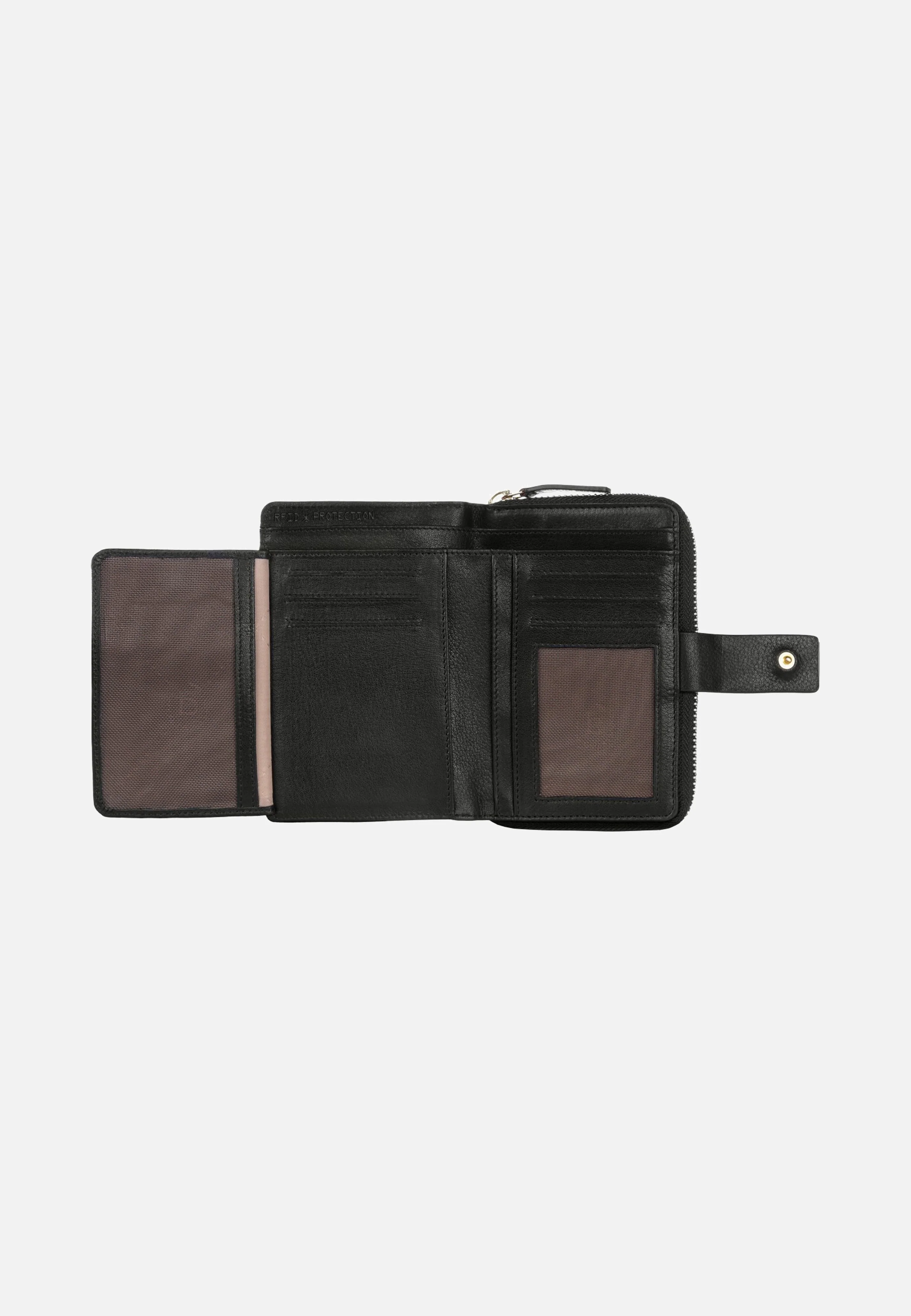 Noemi Ladies Zip Wallet M Black - Portemonnaie - Image 5