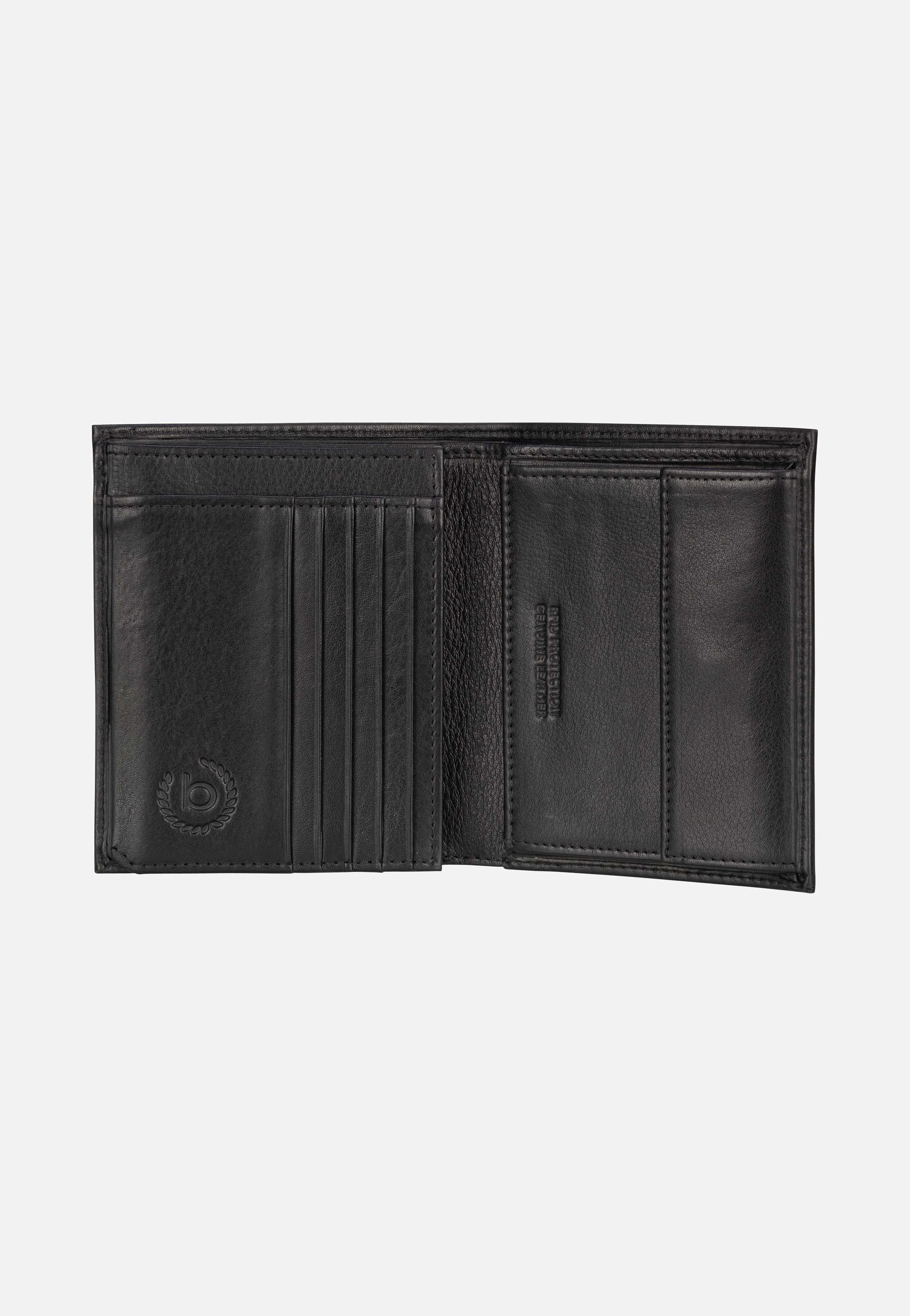 Nome Vertical with Flap I Schwarz - Portemonnaie - Image 3
