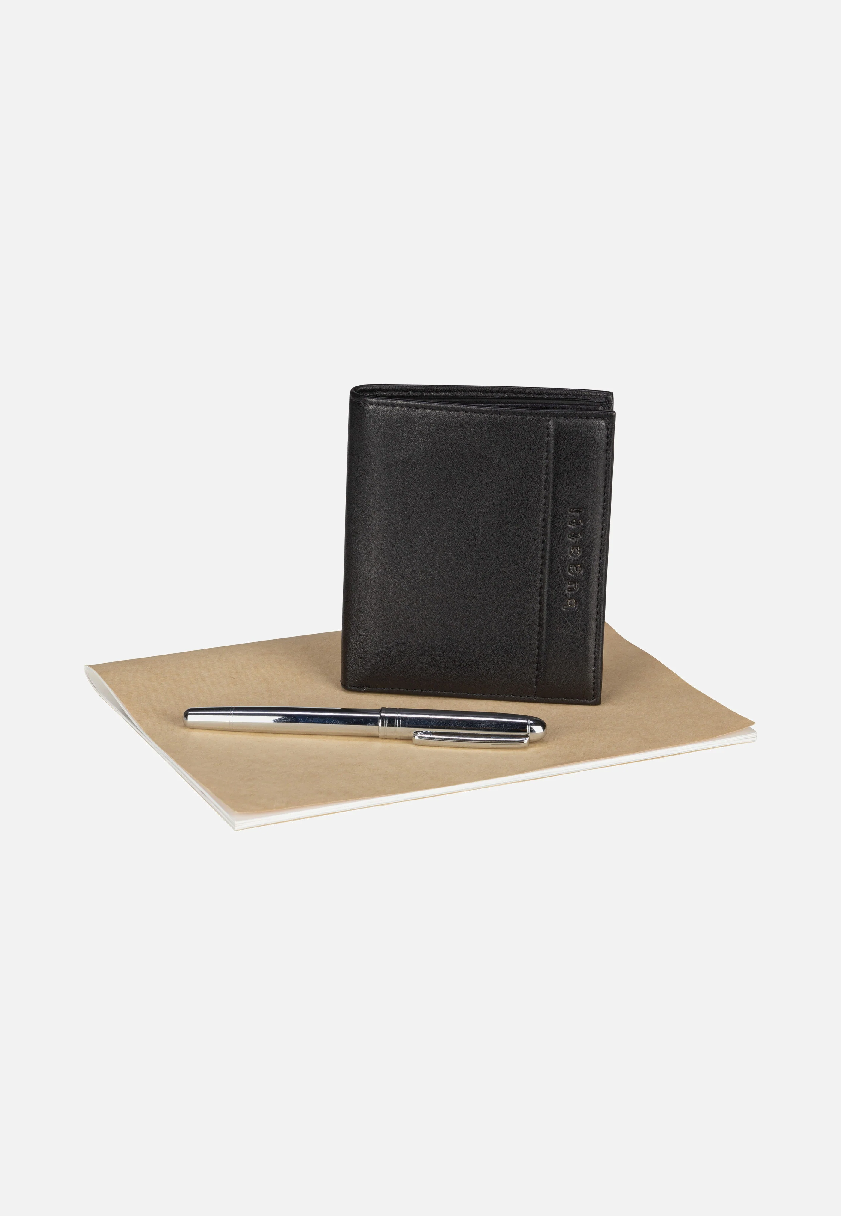 Nome Vertical with Flap I Schwarz - Portemonnaie - Image 6