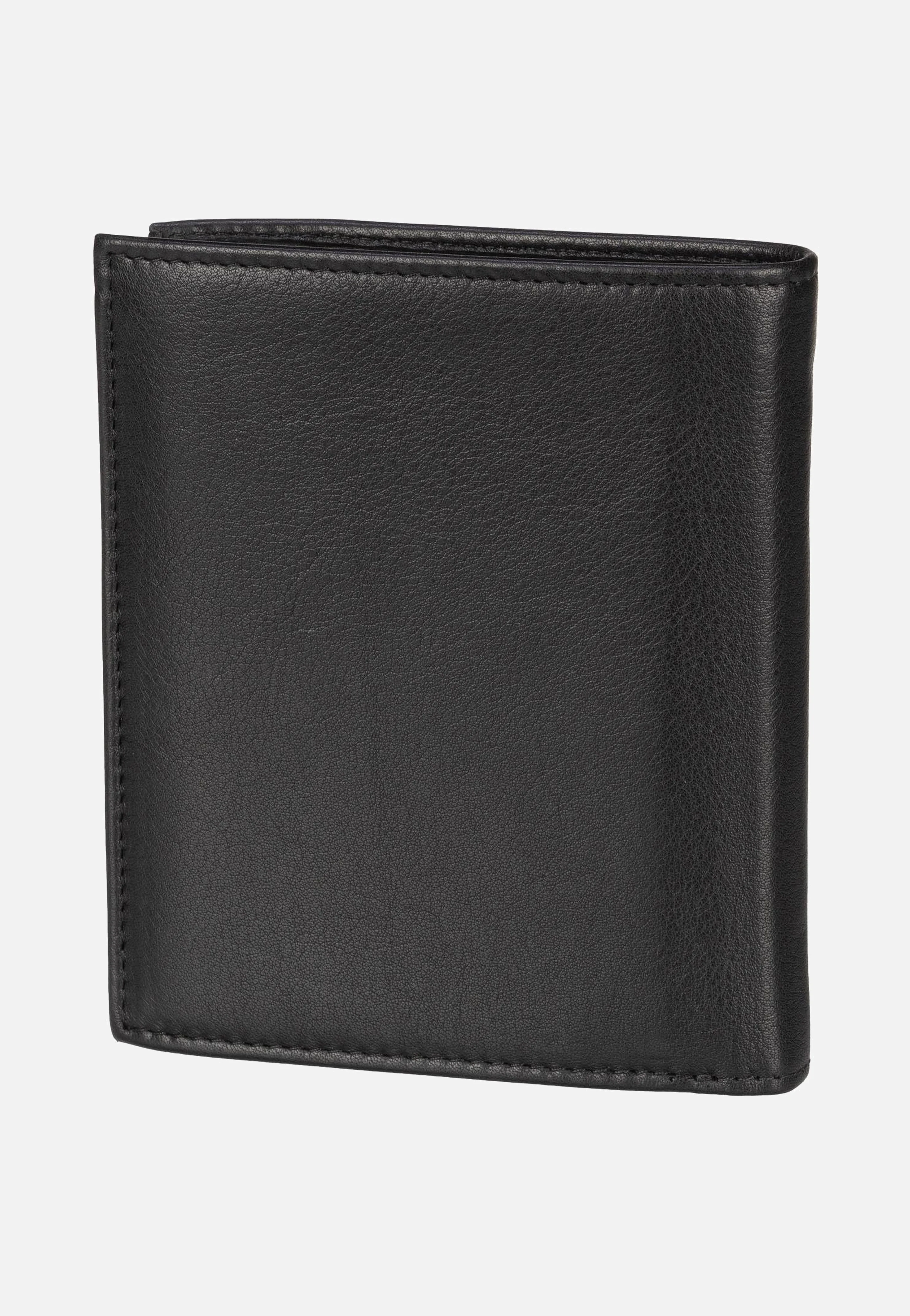 Nome Vertical with Flap II Schwarz - Portemonnaie - Image 2