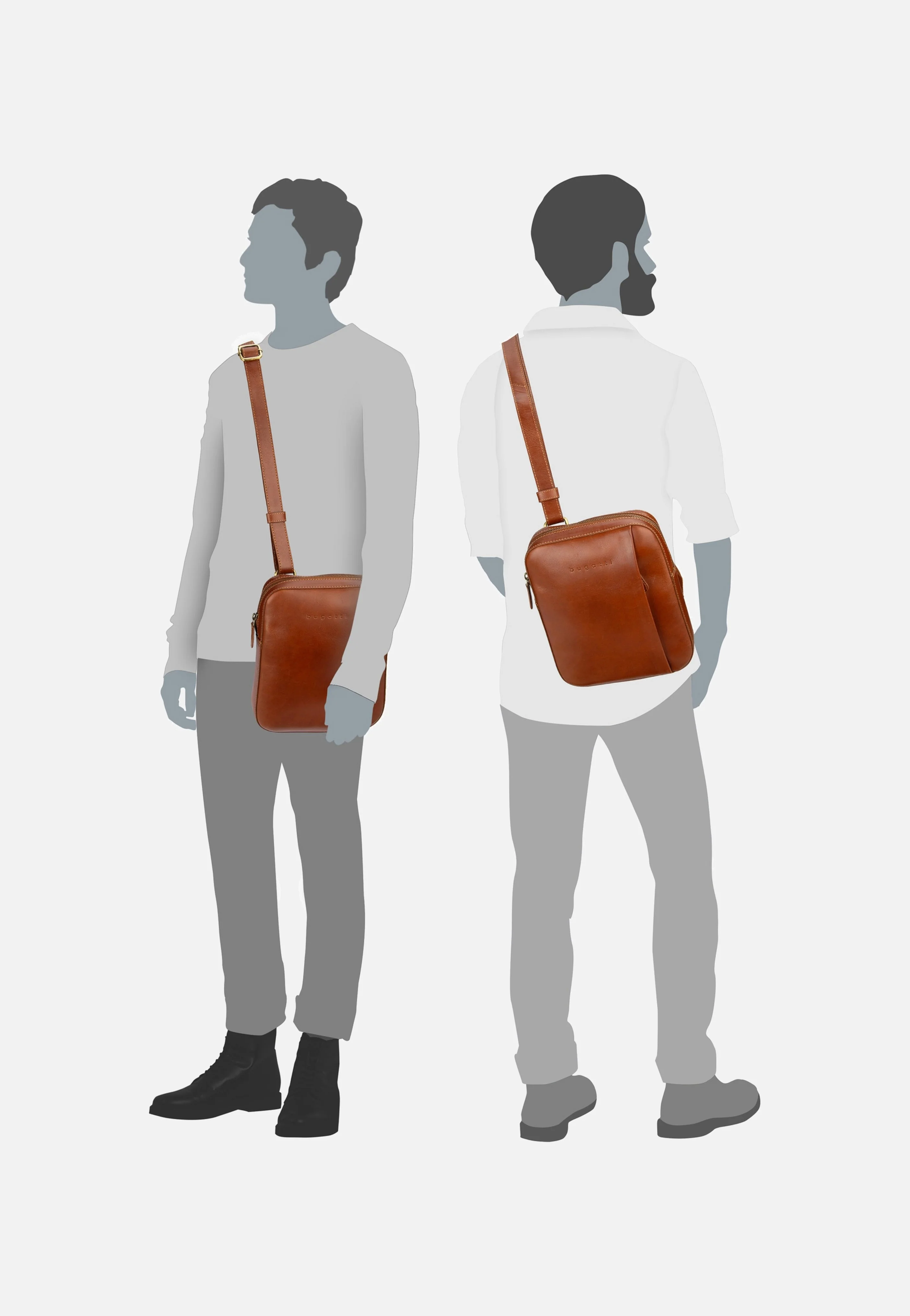 Remo Small II Cognac - Crossbody Bag - Image 6