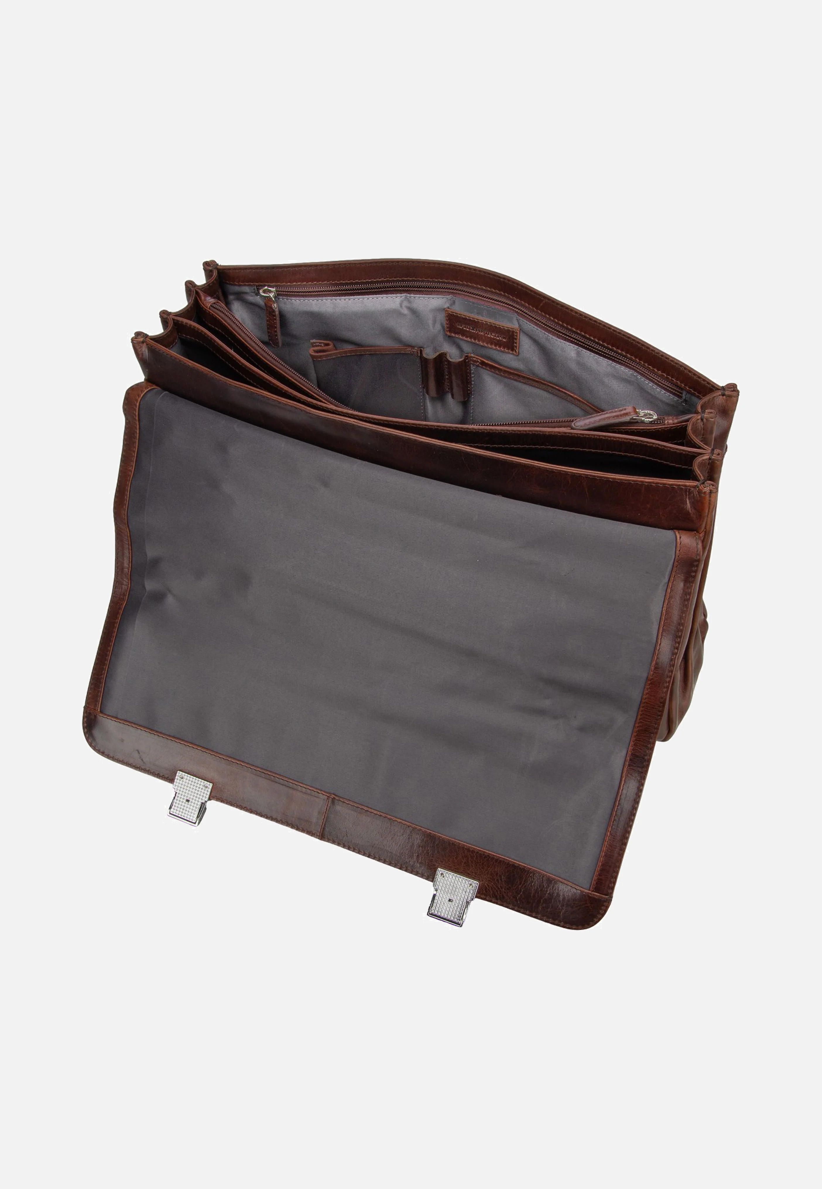 Romano Briefcase Large Brown - Aktentasche - Image 7