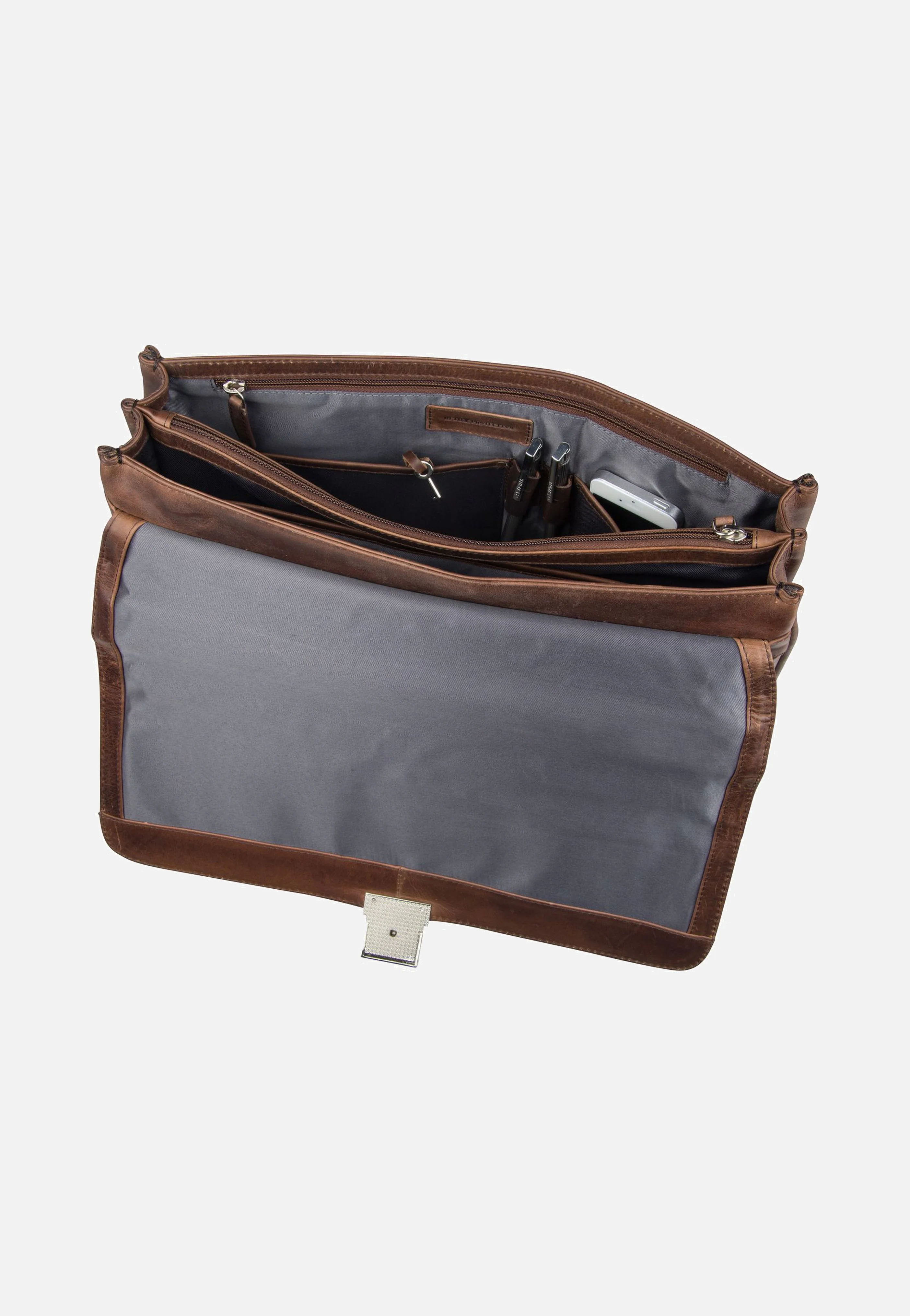 Romano Medium Braun - Aktentasche - Image 3