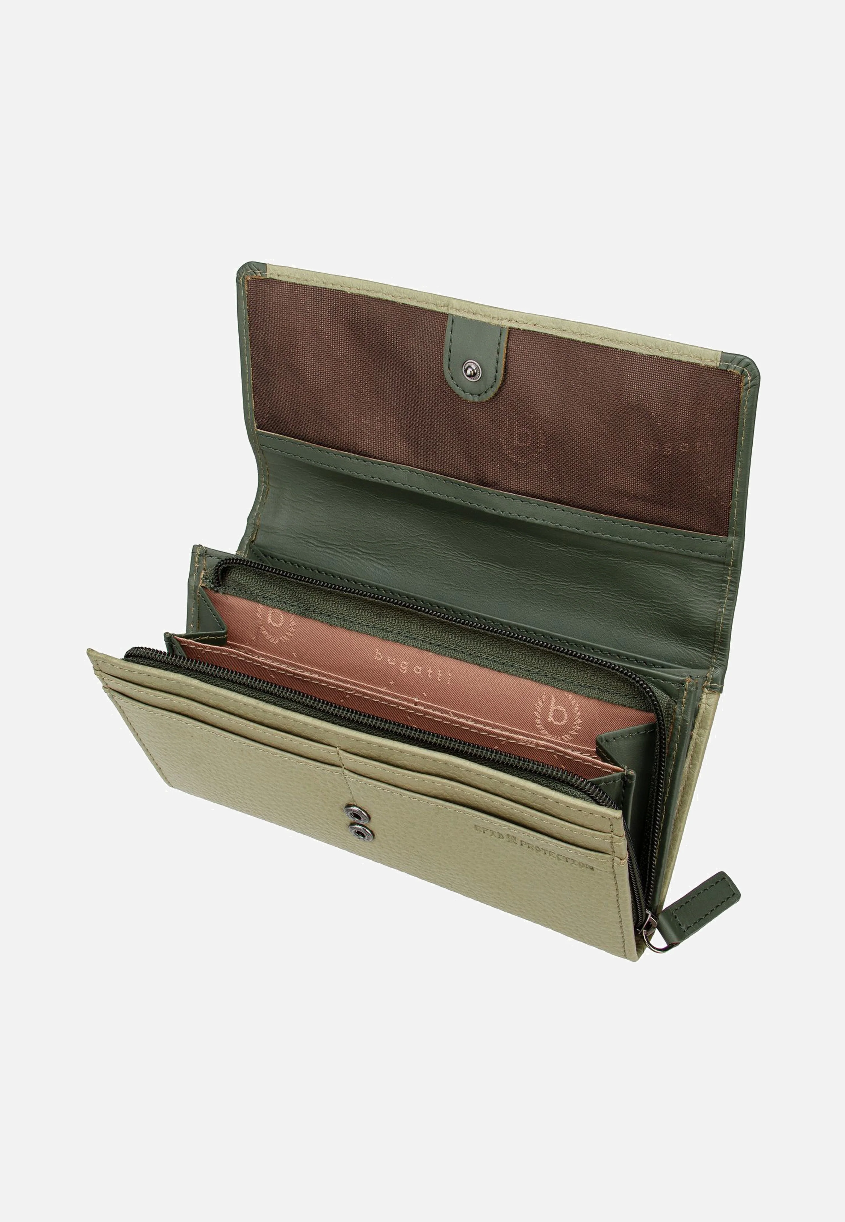 Sina Ladies Long With Flap Grün - Portemonnaie - Image 3