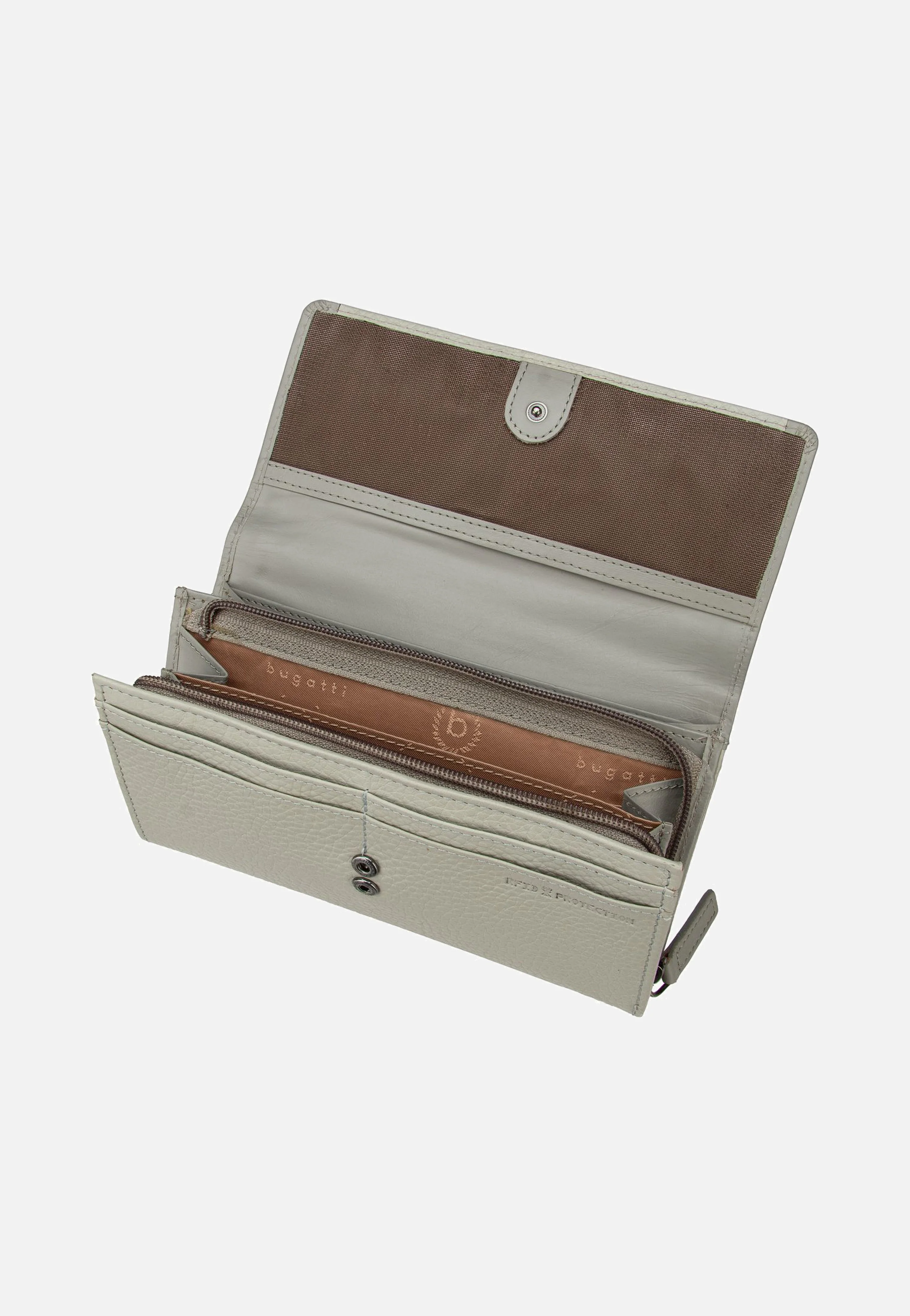 Sina Ladies Long With Flap Hellgrau - Portemonnaie - Image 3