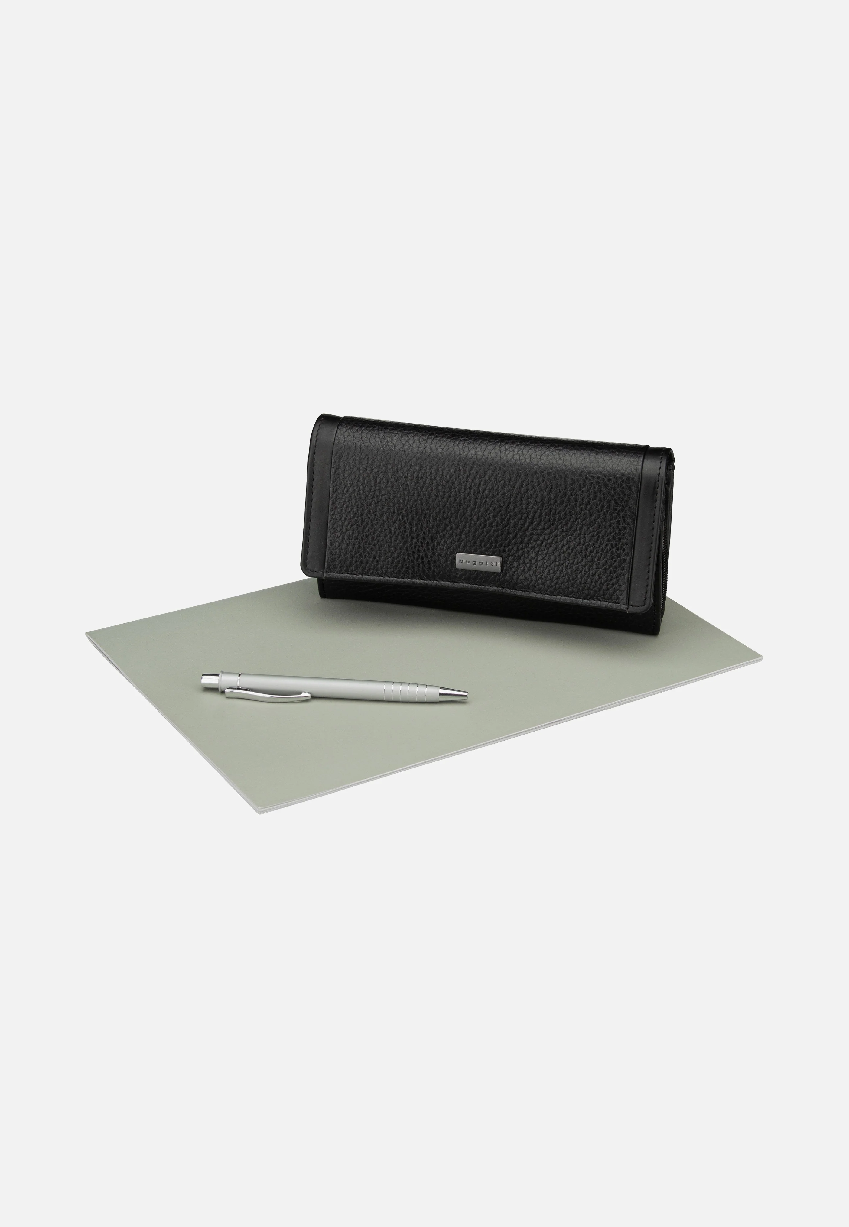 Sina Ladies Long With Flap Schwarz - Portemonnaie - Image 5