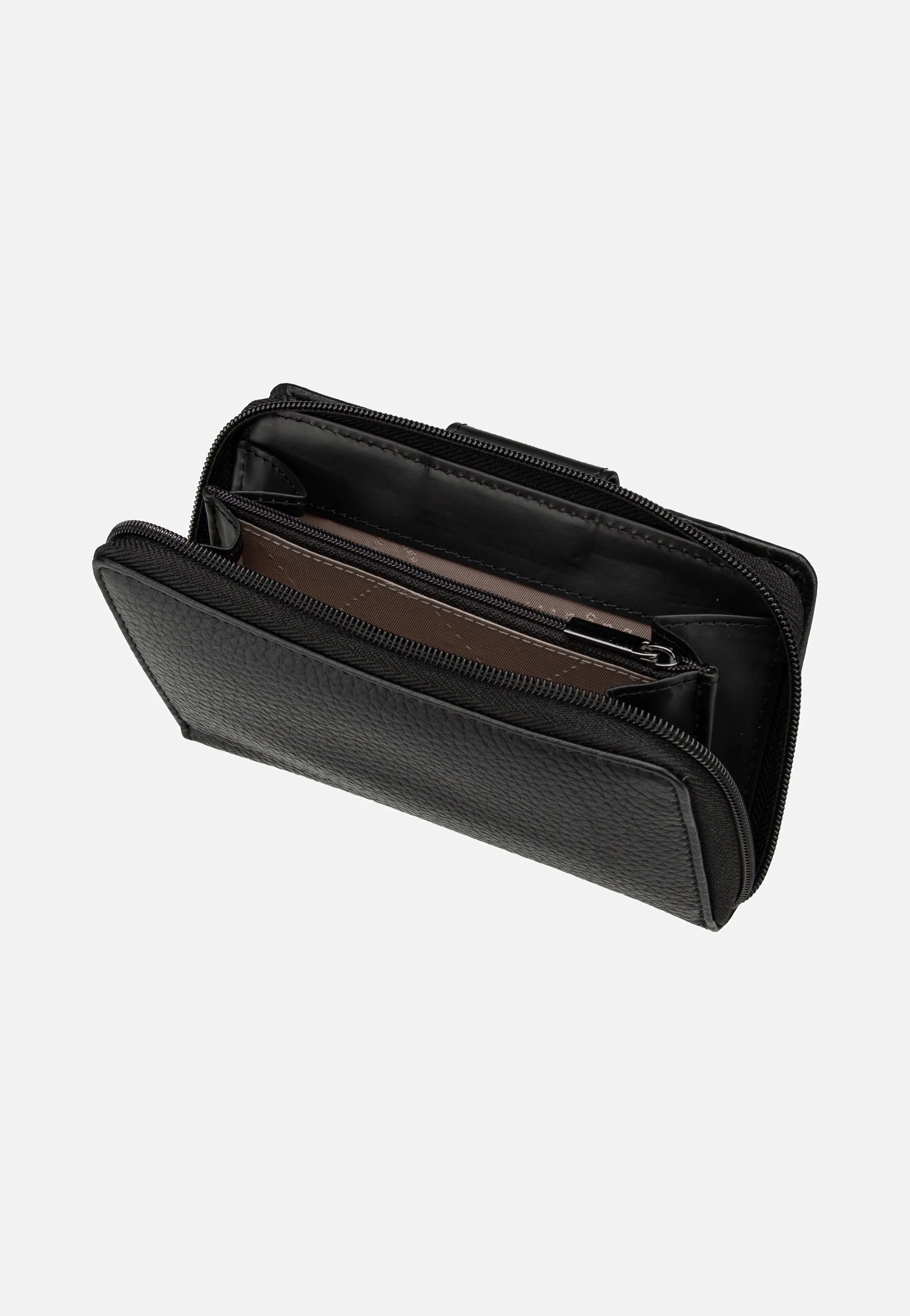 Sina Ladies Zip I Schwarz - Portemonnaie - Image 4