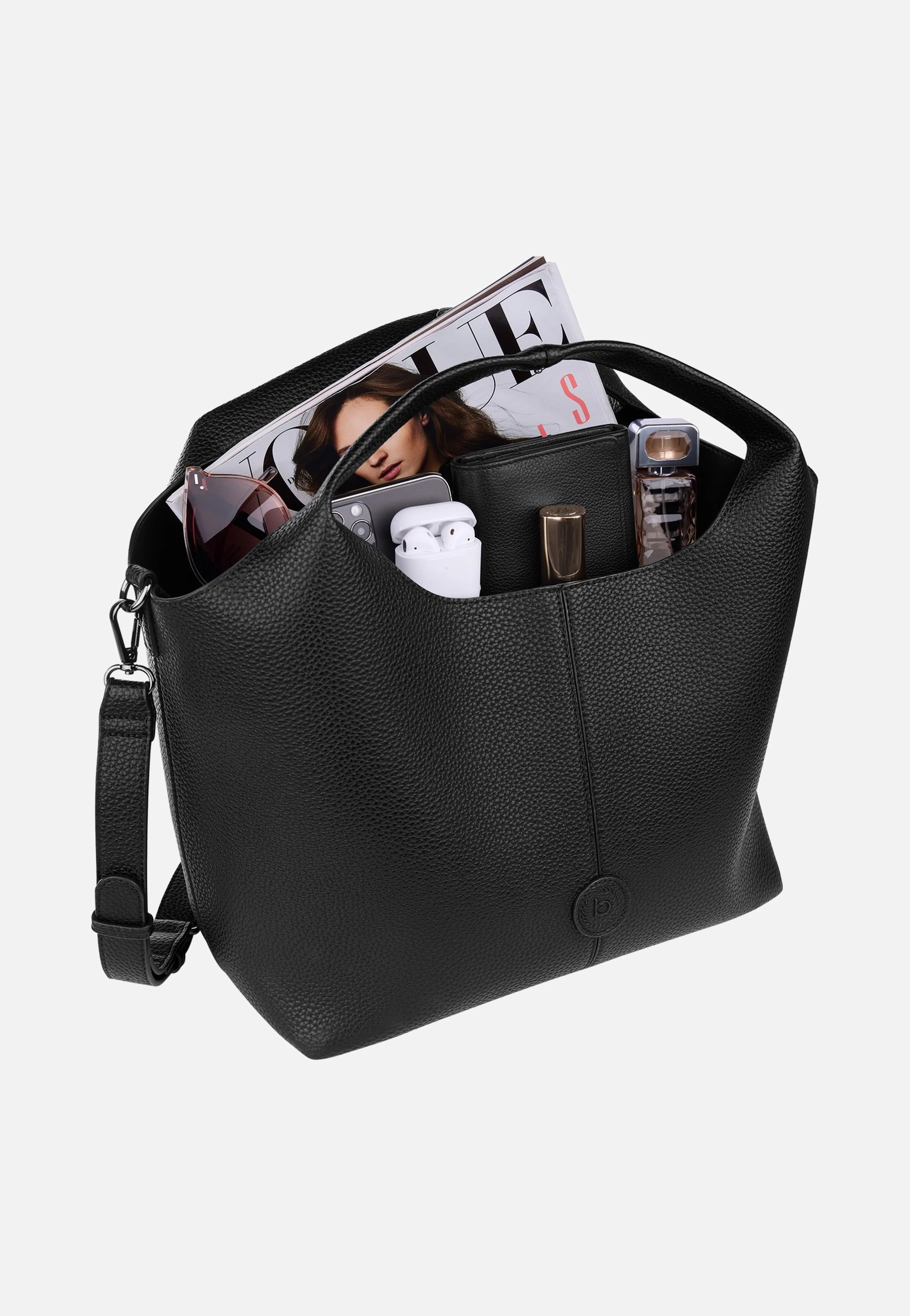 Zoe Shopper Black - Tote Bag - Image 6