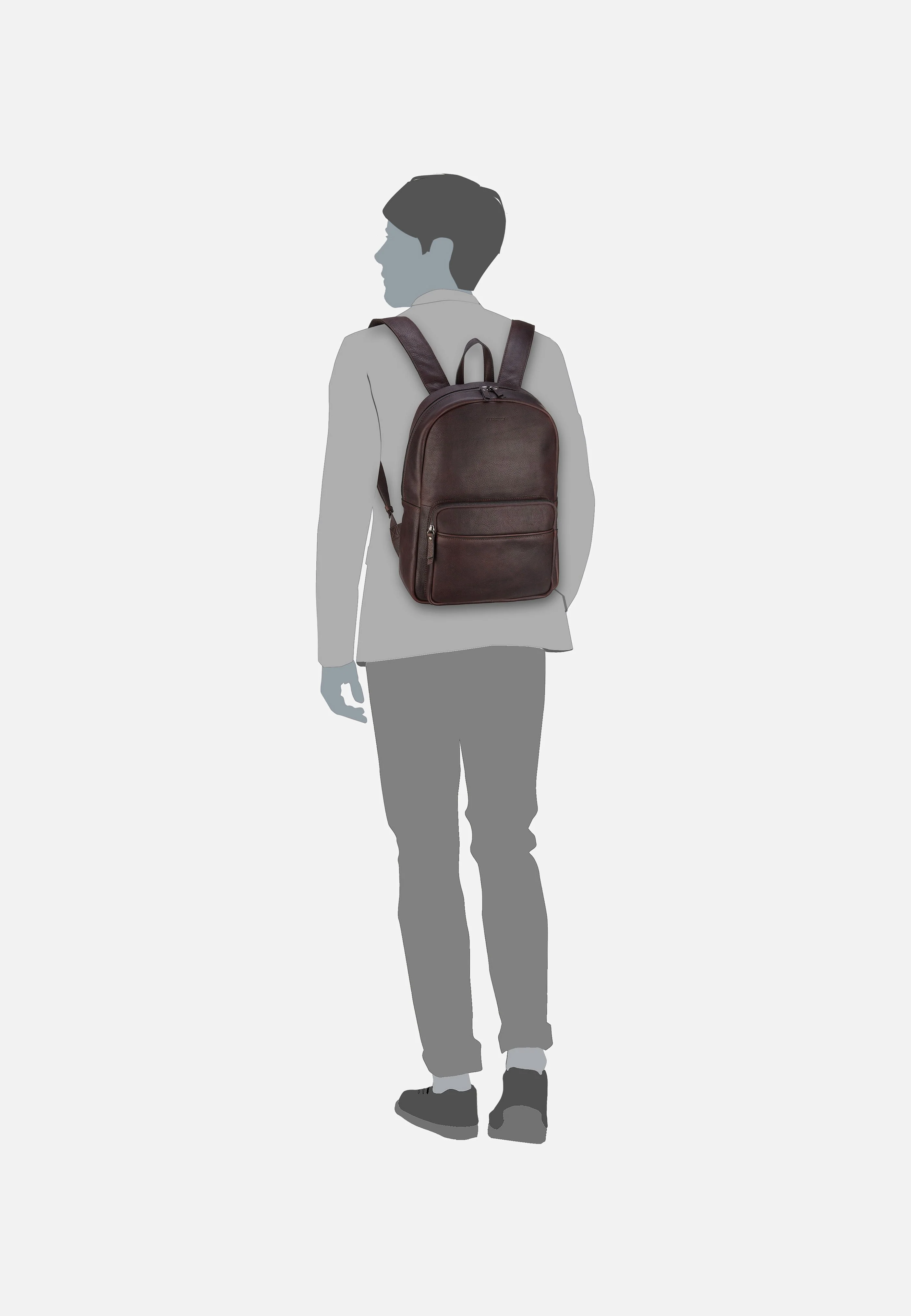 Antique Avery 7002 Brown - Rucksack - Image 5