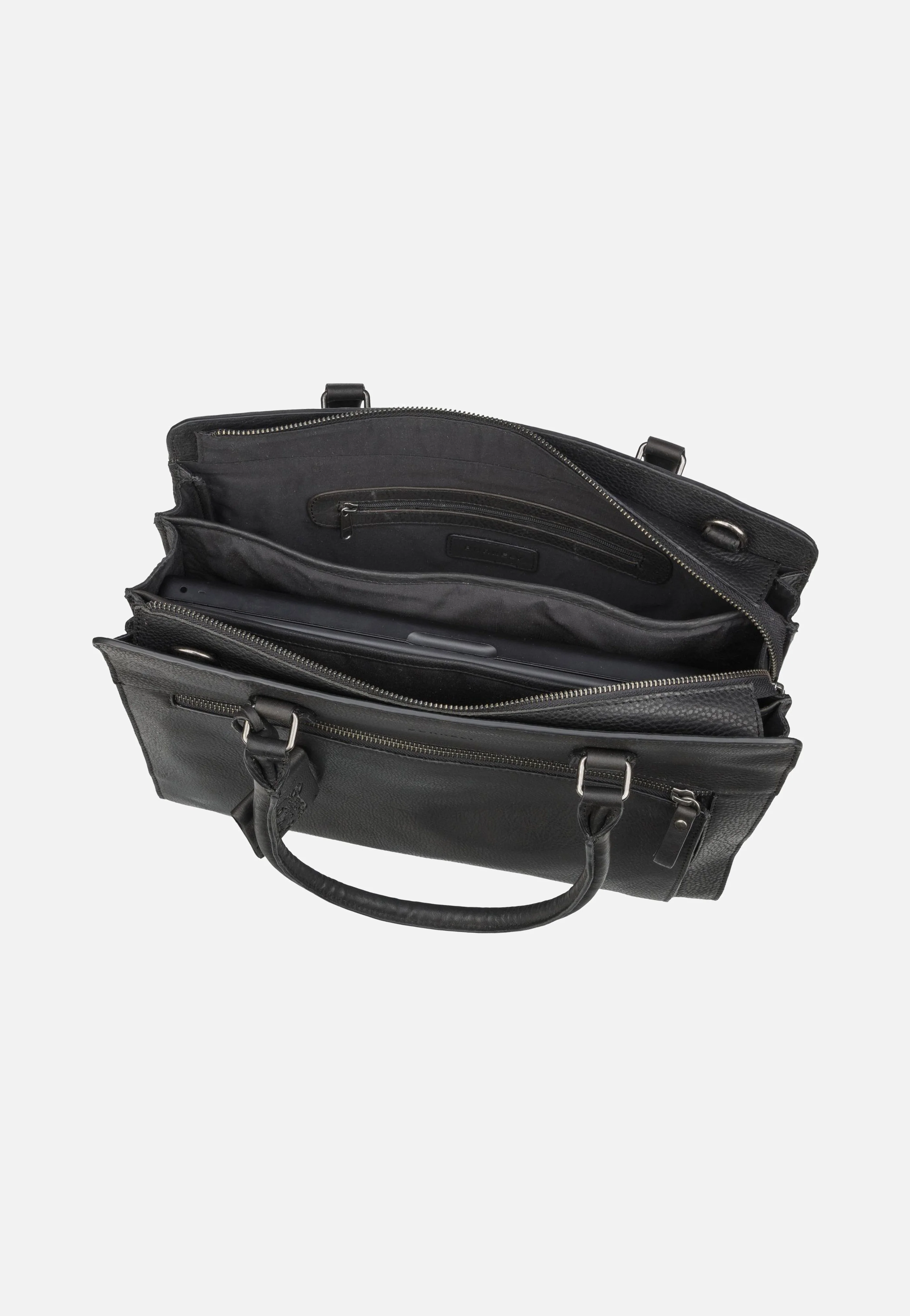 Antique Avery Handbag M 14'' 7001 Black - Aktentasche - Image 3