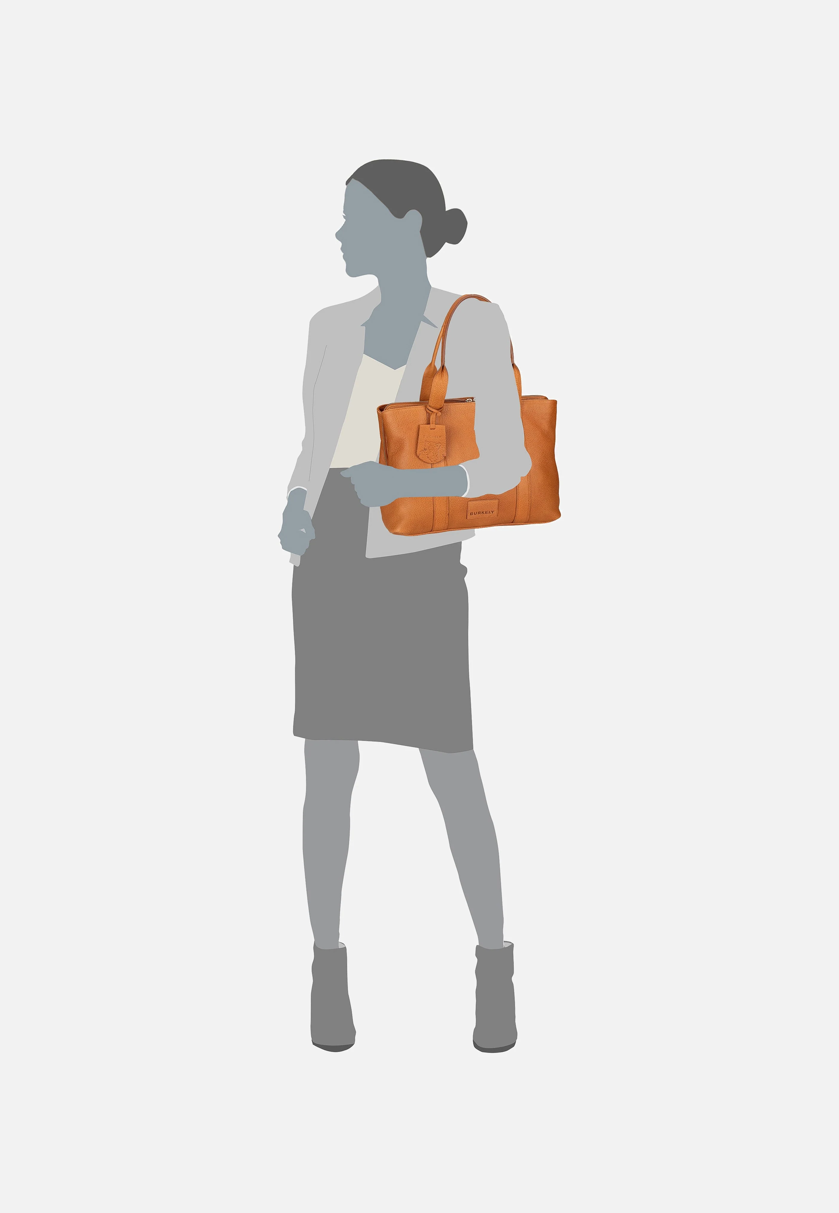 Soft Skylar 1000331 Cognac - Shopper - Image 7