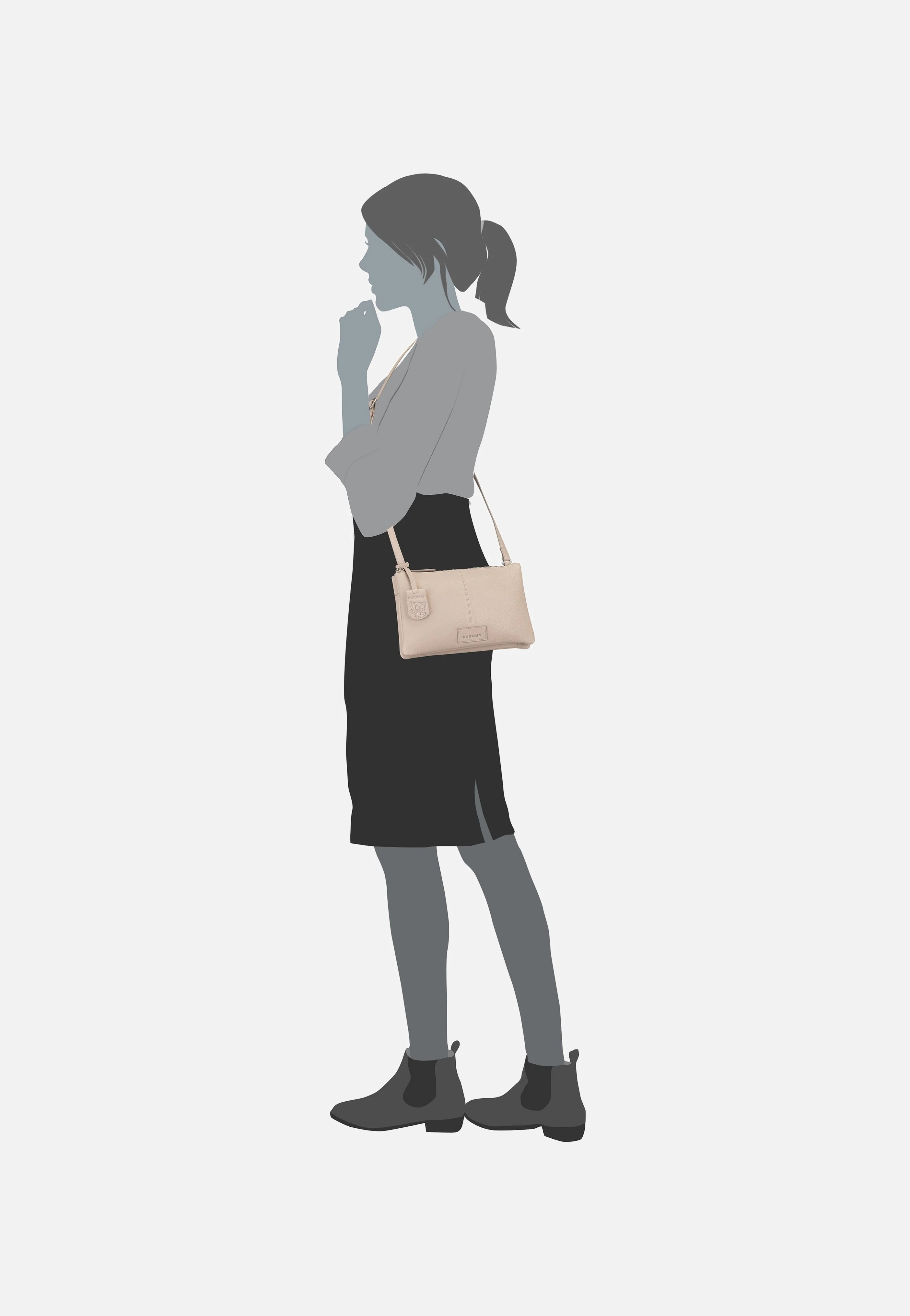 Soft Skylar 1000342 Grey - Crossbody Bag - Image 7