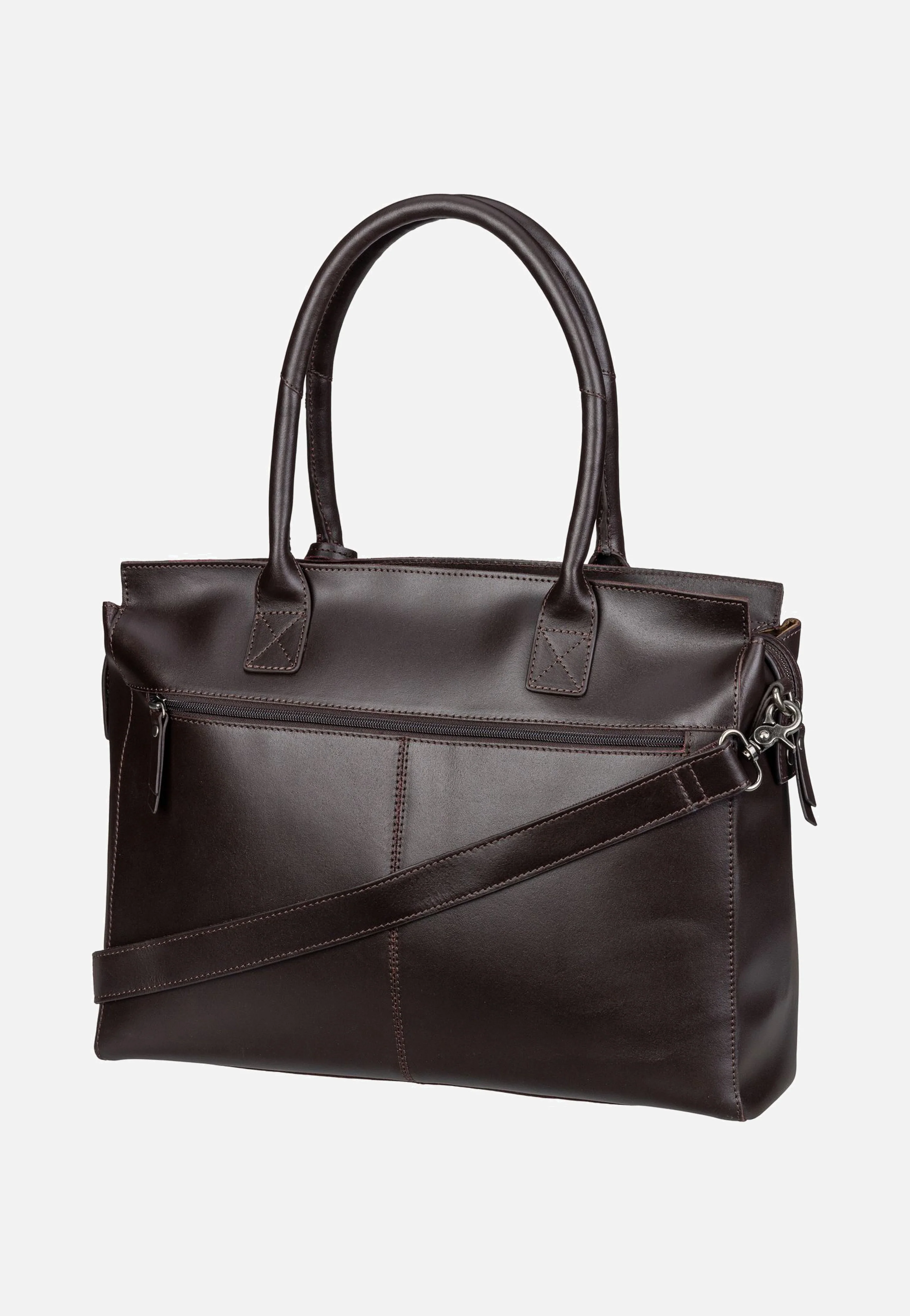 Vintage Doris Laptopbag 15.6'' Dark Brown - Aktentasche - Image 2