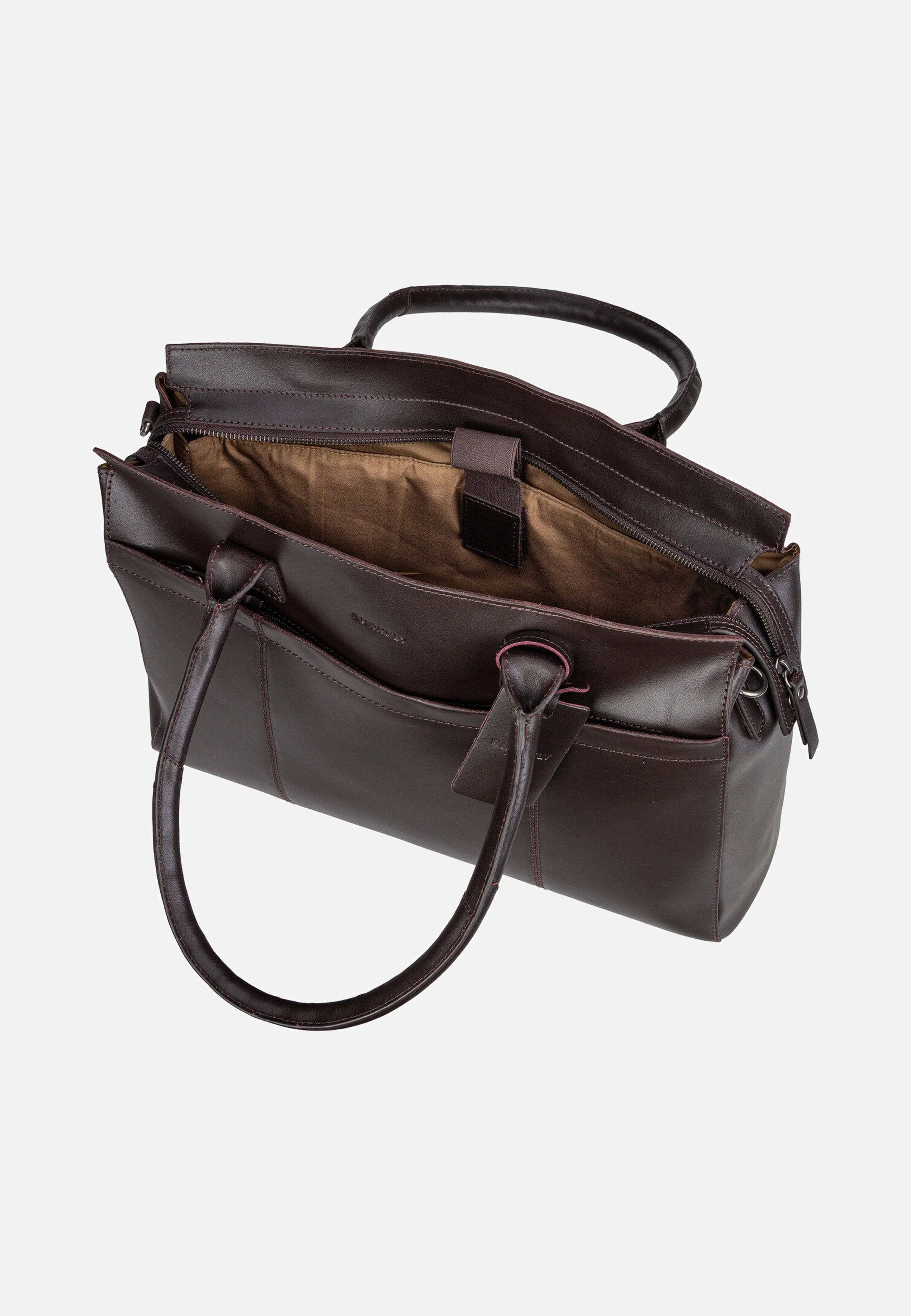 Vintage Doris Laptopbag 15.6'' Dark Brown - Aktentasche - Image 3