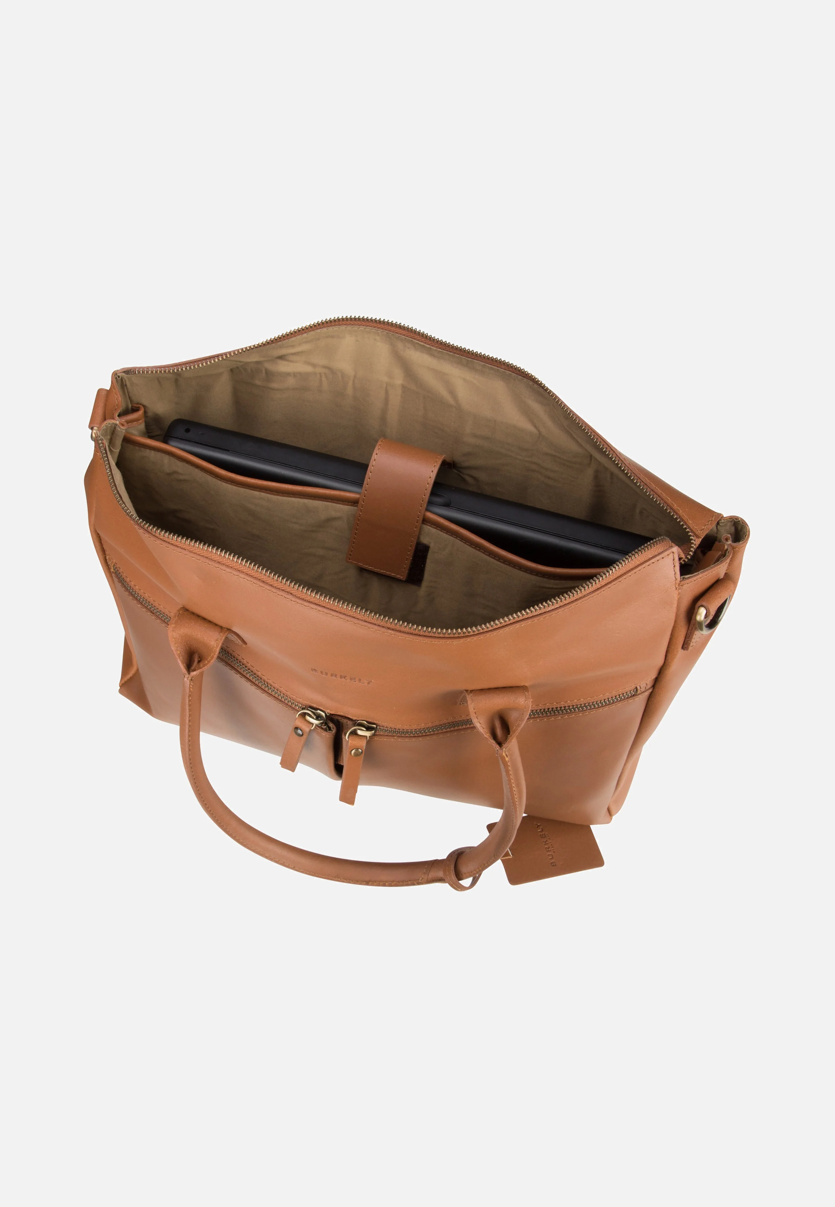 Vintage Valerie Laptopbag 15'' 6988 Cognac - Aktentasche - Image 4