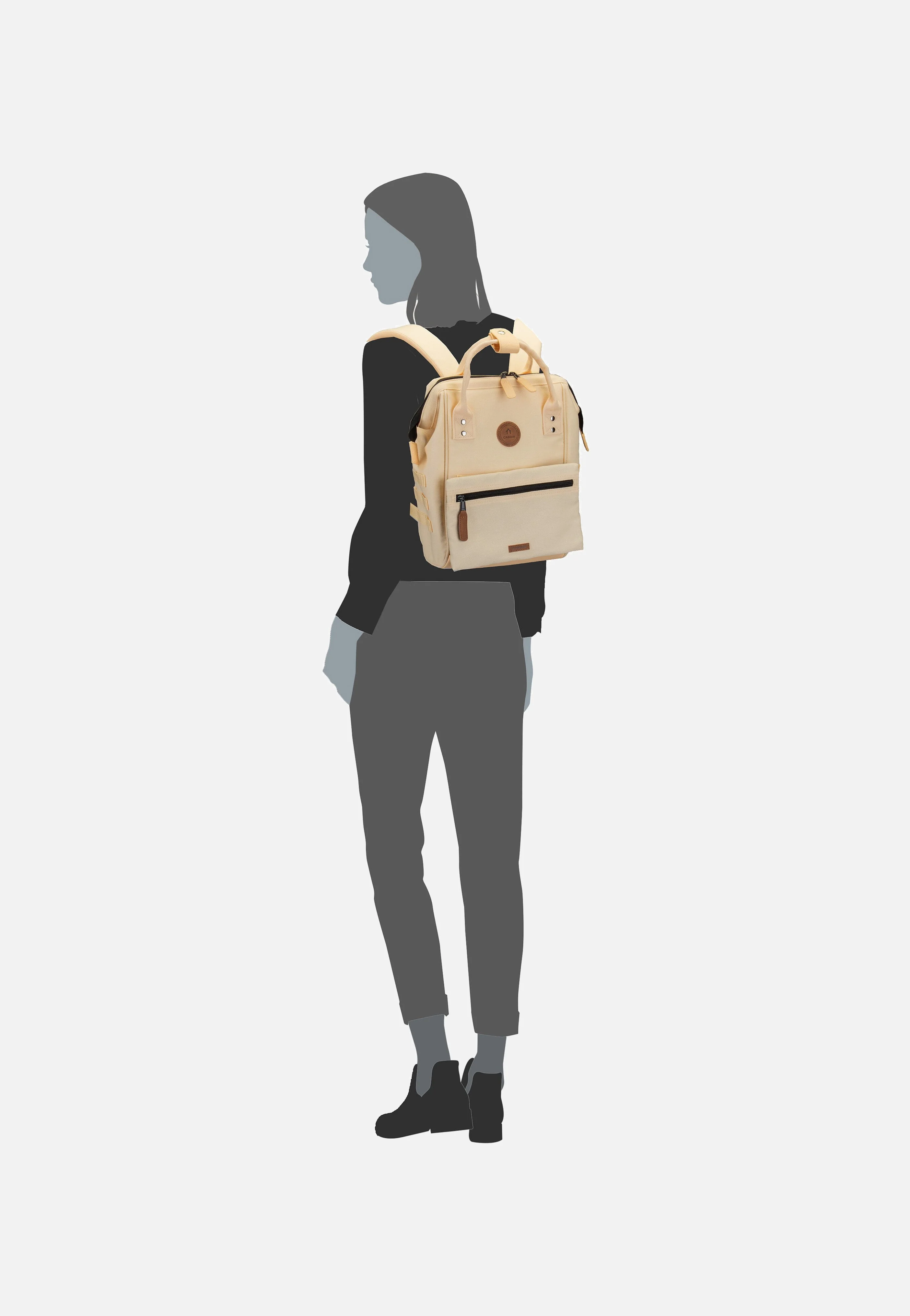 Adventurer Recycled Denim Small Ibiza - Rucksack - Image 9