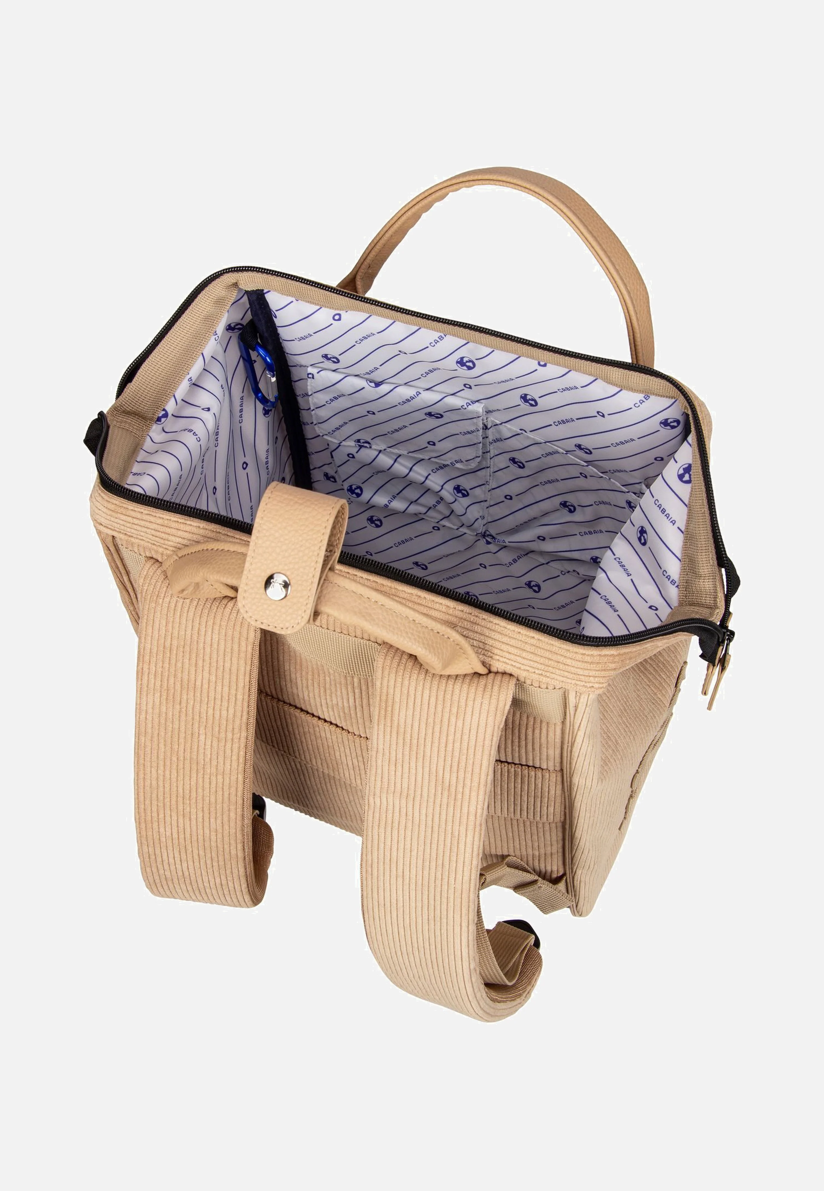 Adventurer Recycled Velvet Medium Luxor - Rucksack - Image 4