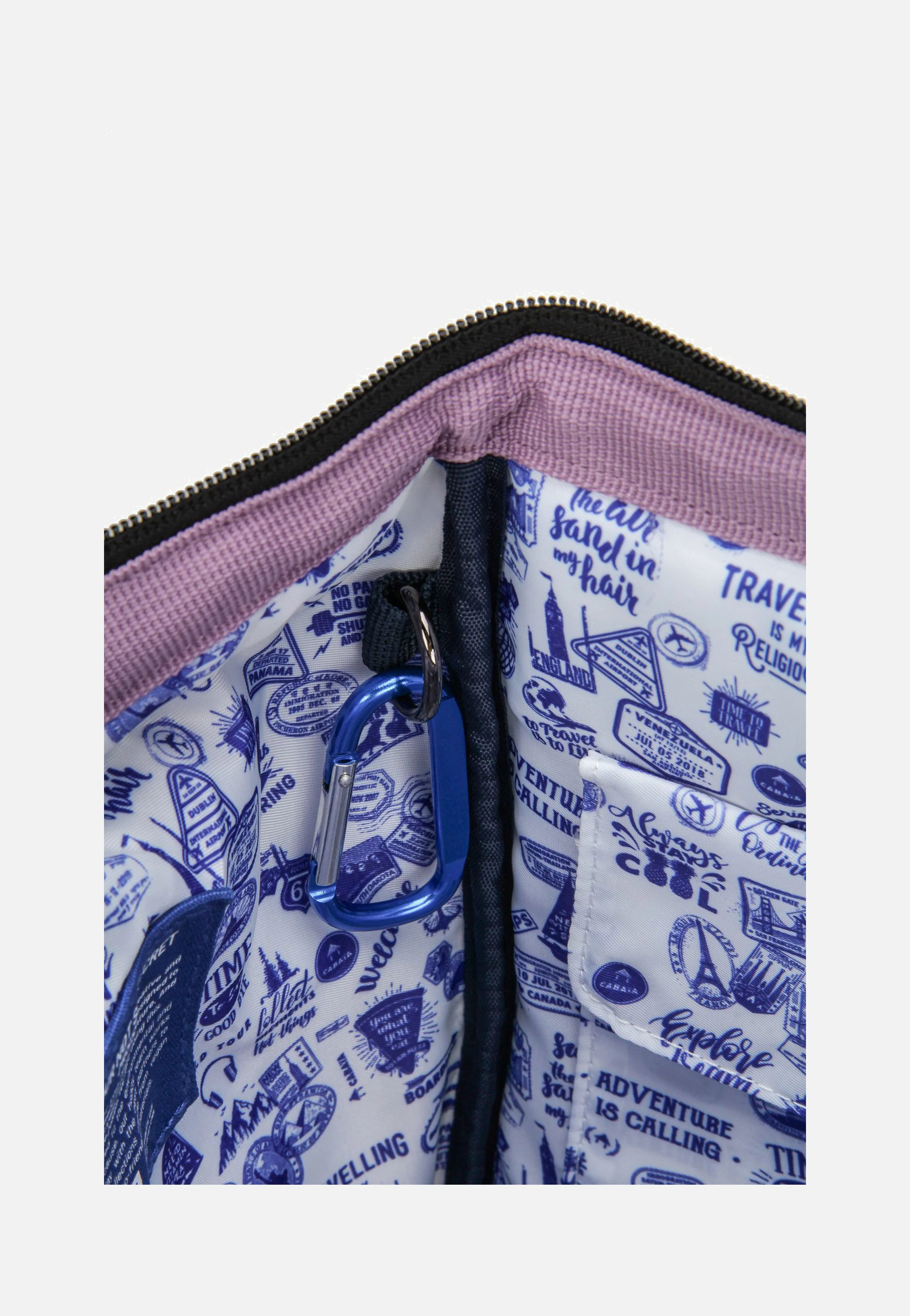 Adventurer Recycled Waterproof Medium Parme - Rucksack - Image 8