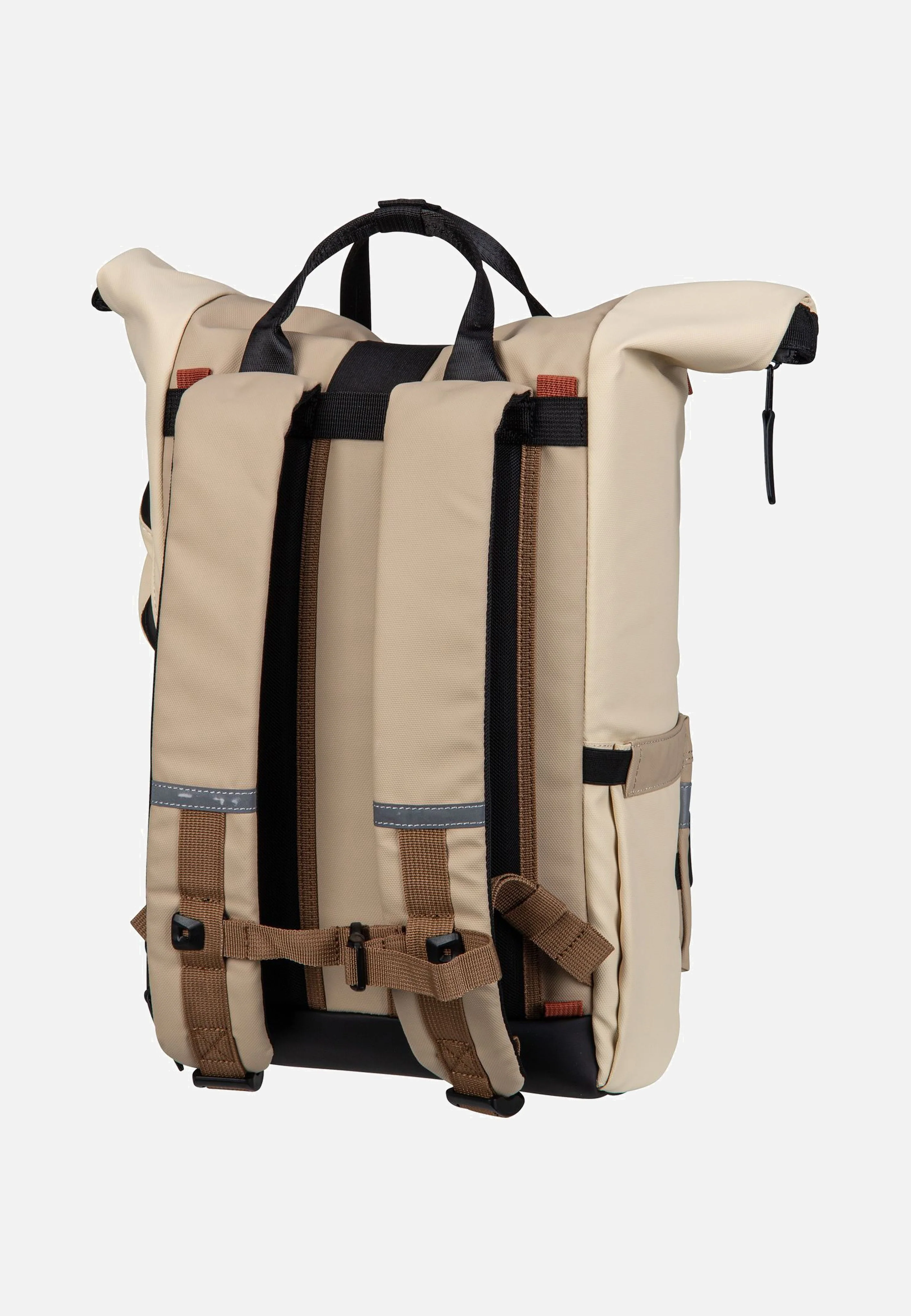 Explorer Recycled Oxford Medium Cap Brenton - Rolltop Rucksack - Image 2
