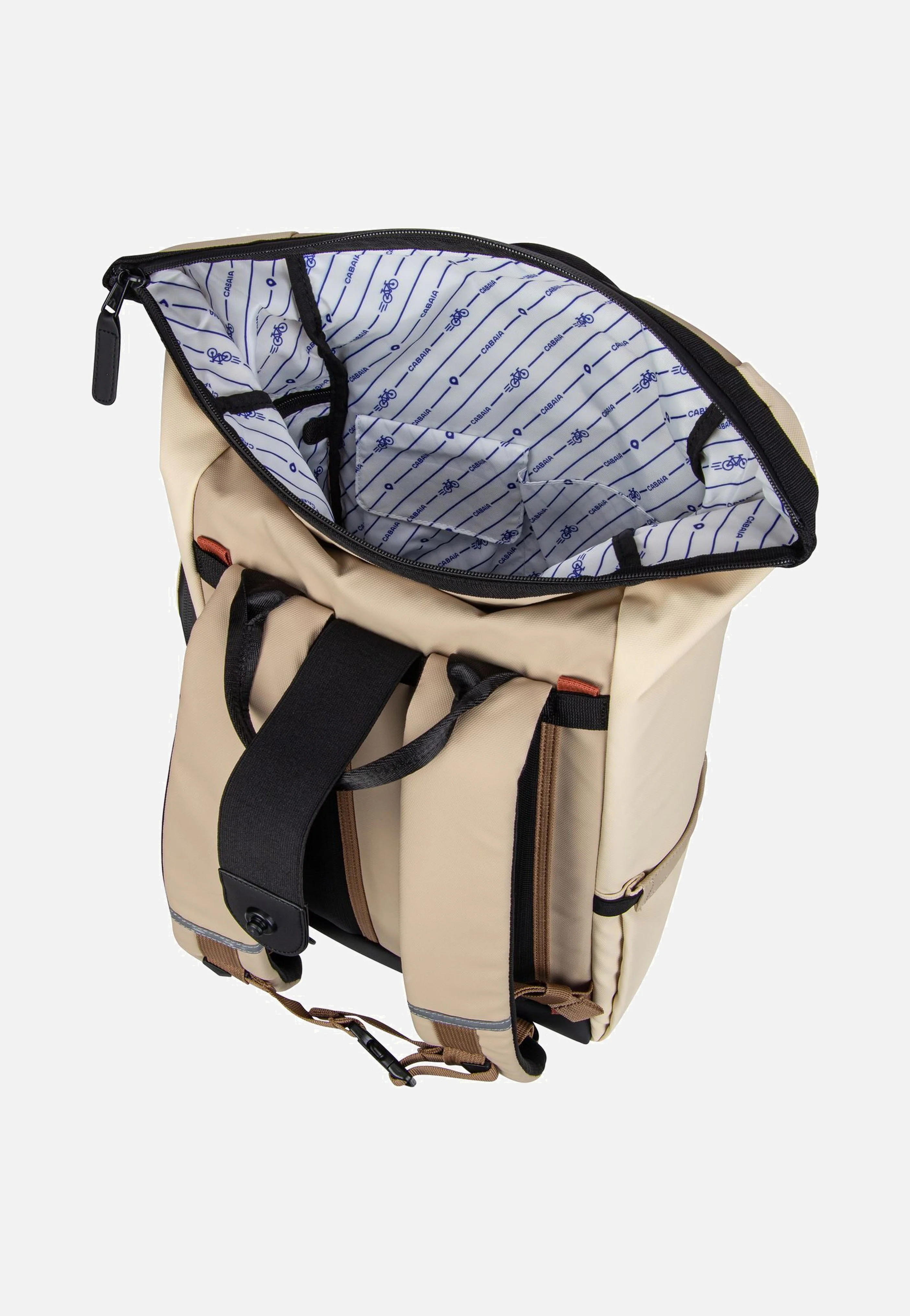 Explorer Recycled Oxford Medium Cap Brenton - Rolltop Rucksack - Image 5