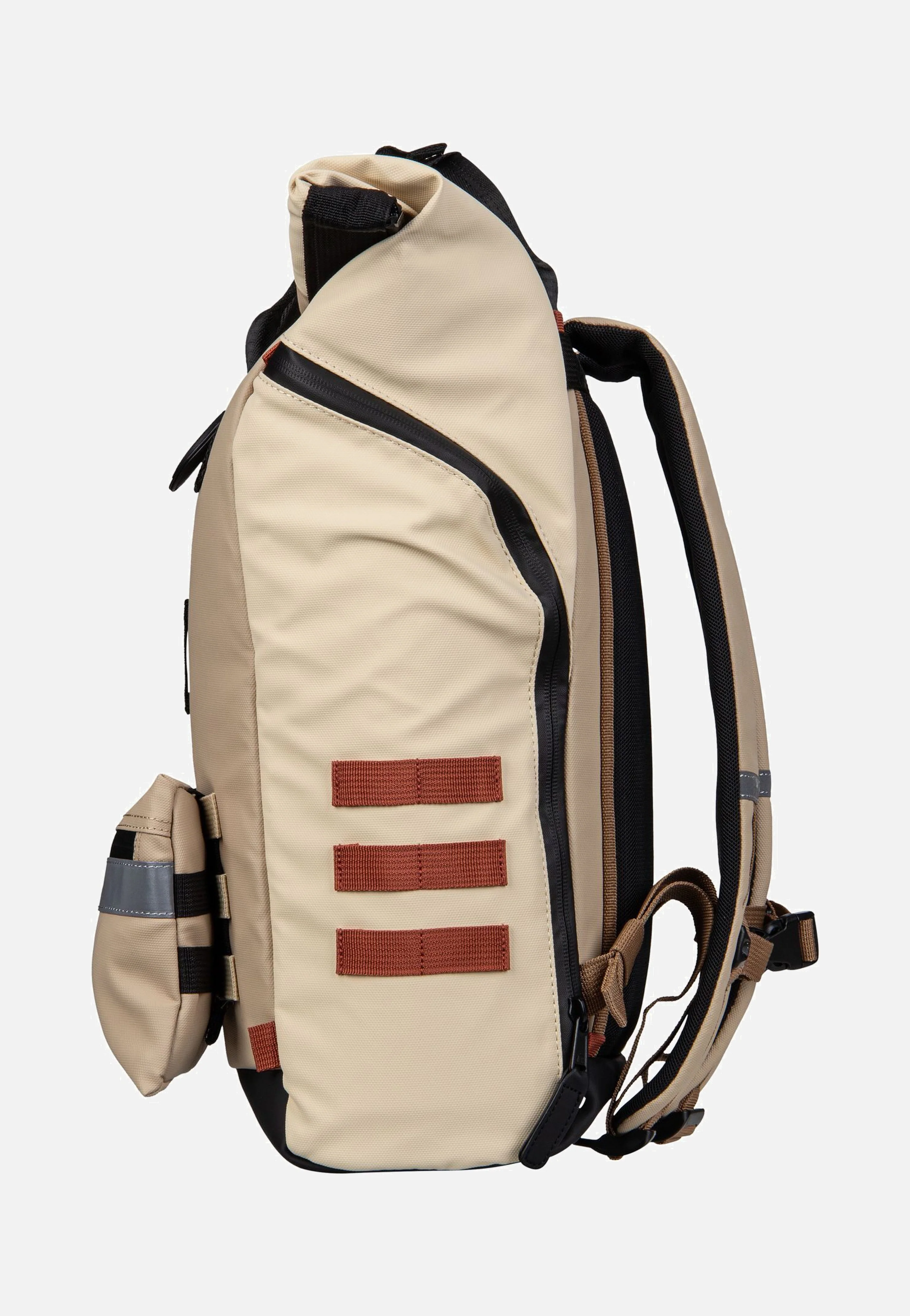 Explorer Recycled Oxford Medium Cap Brenton - Rolltop Rucksack - Image 6