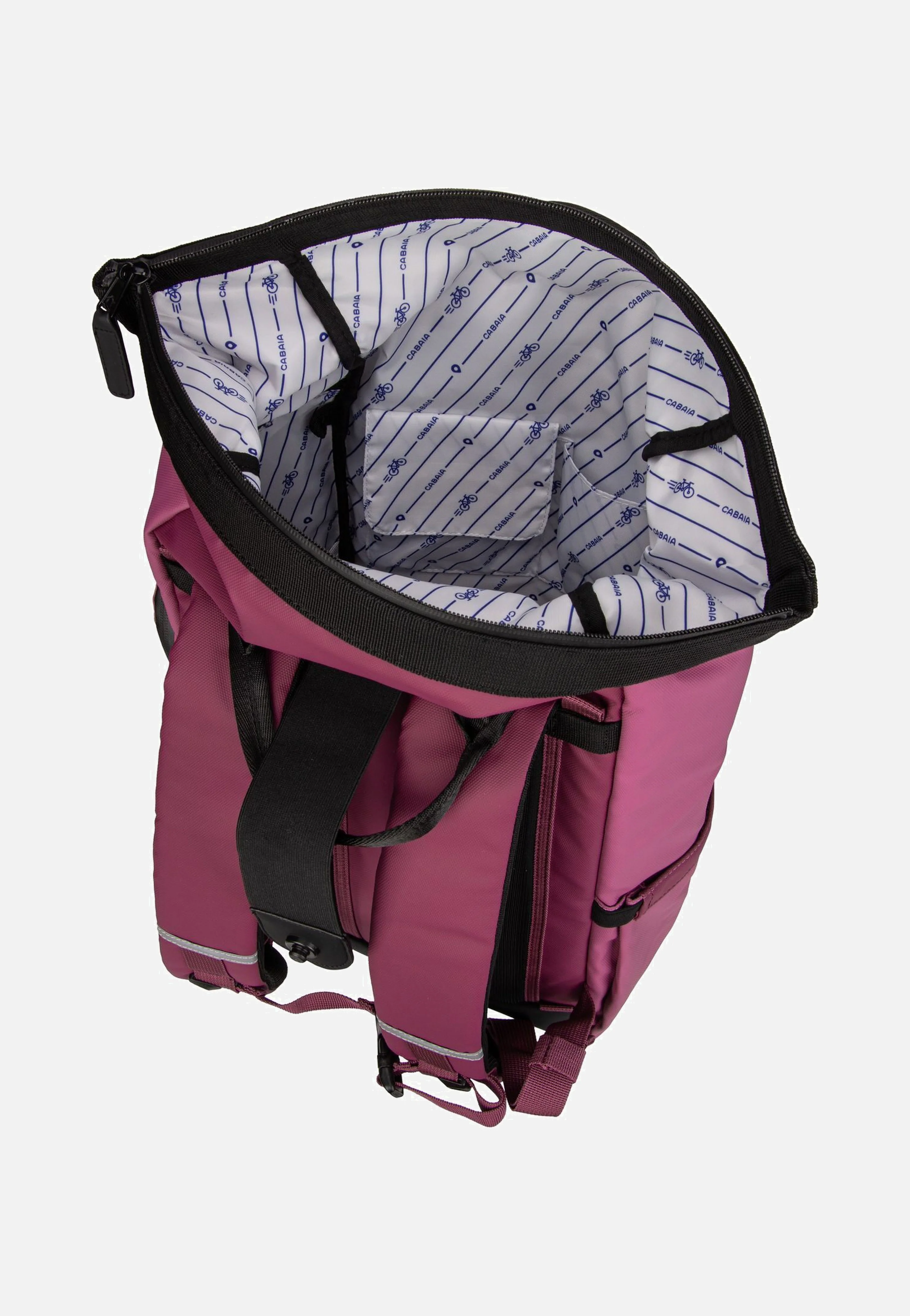 Explorer Recycled Oxford Medium Manarola - Rolltop Rucksack - Image 5