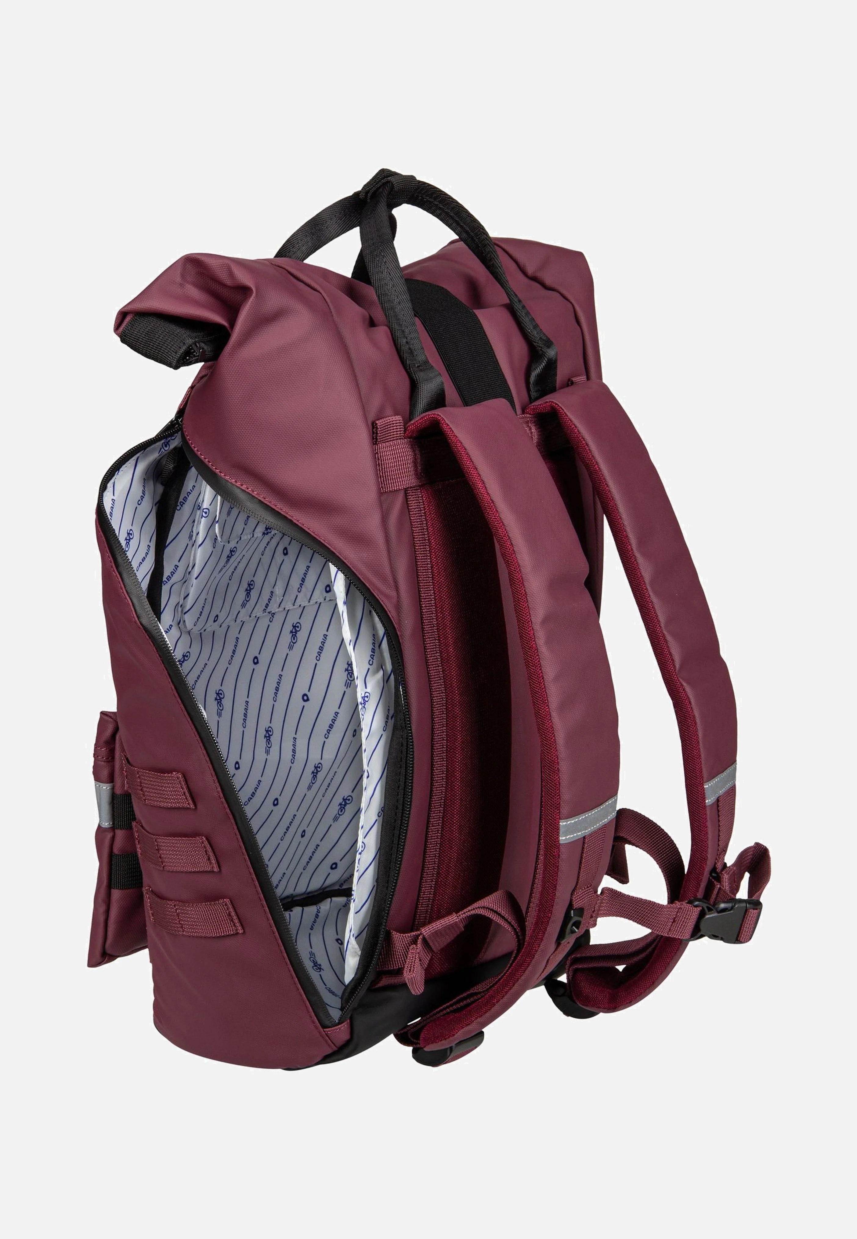 Explorer Recycled Oxford Medium Perth - Rolltop Rucksack - Image 3
