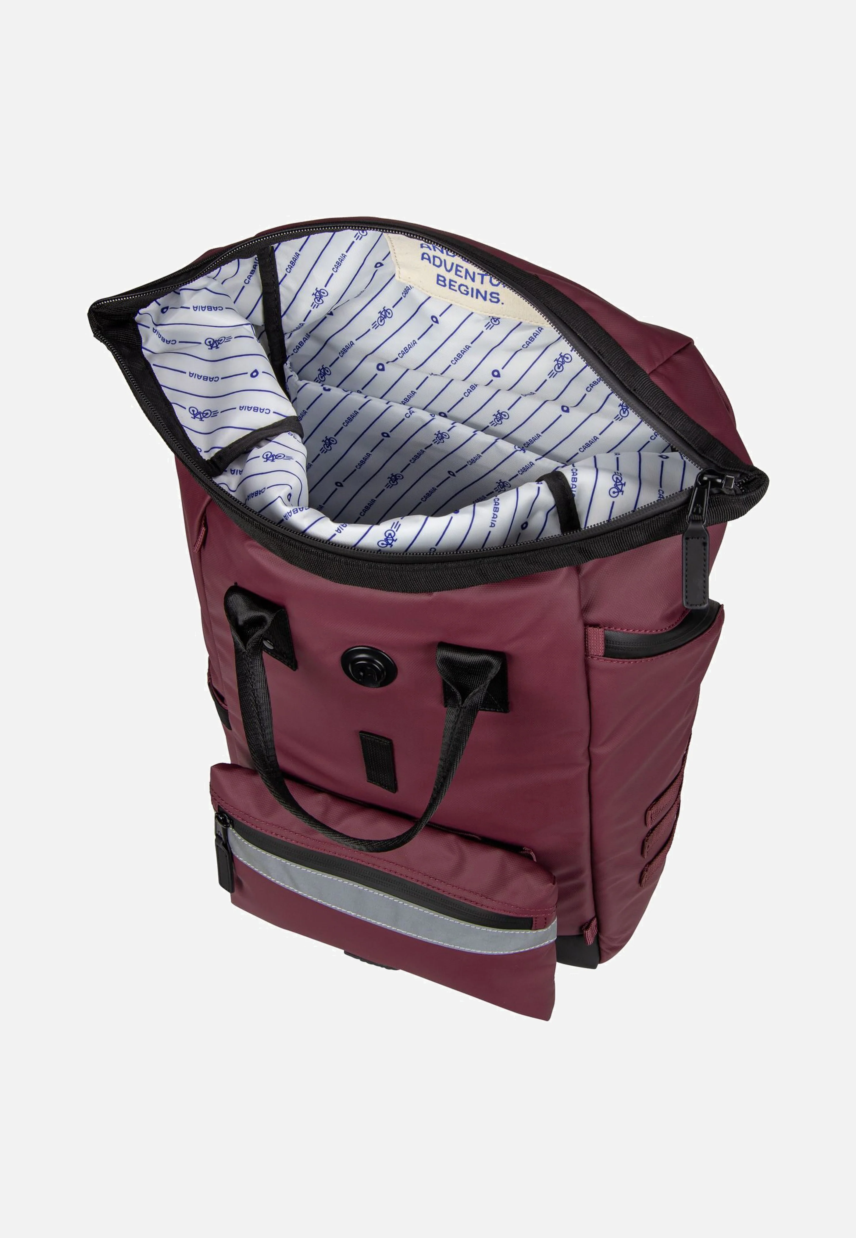 Explorer Recycled Oxford Medium Perth - Rolltop Rucksack - Image 5
