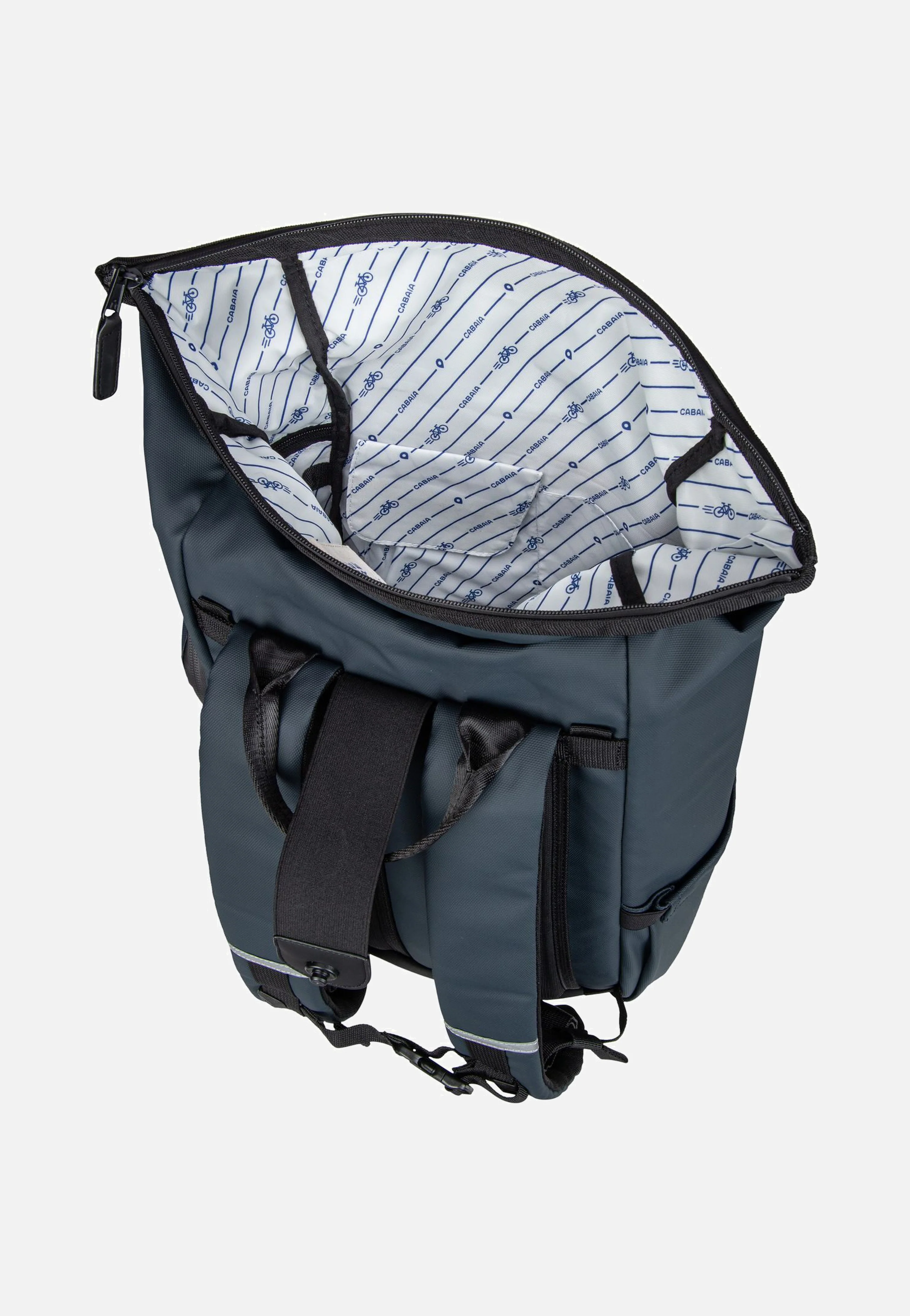 Explorer Recycled Oxford Medium Tangier - Rolltop Rucksack - Image 3