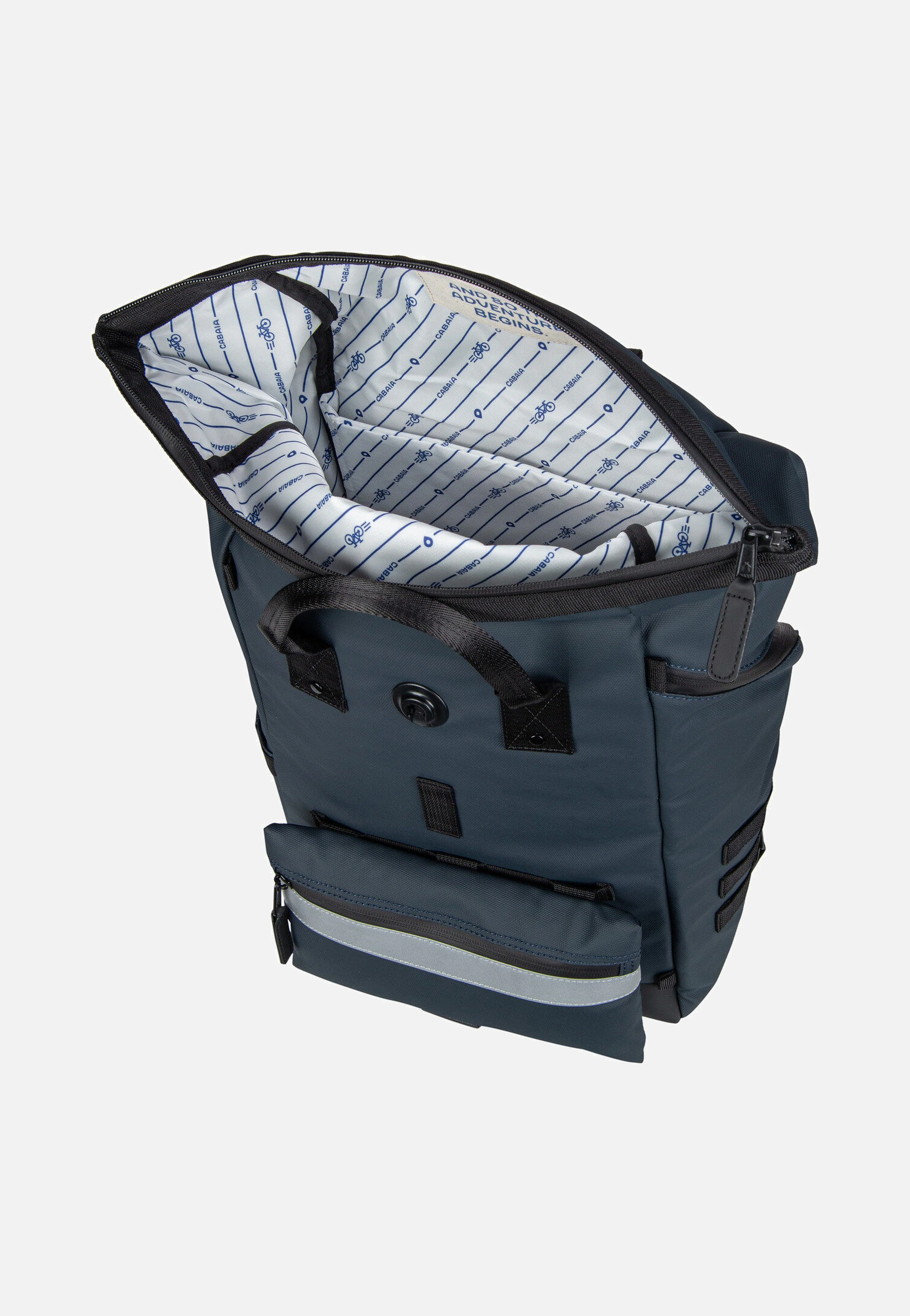 Explorer Recycled Oxford Medium Tangier - Rolltop Rucksack - Image 5