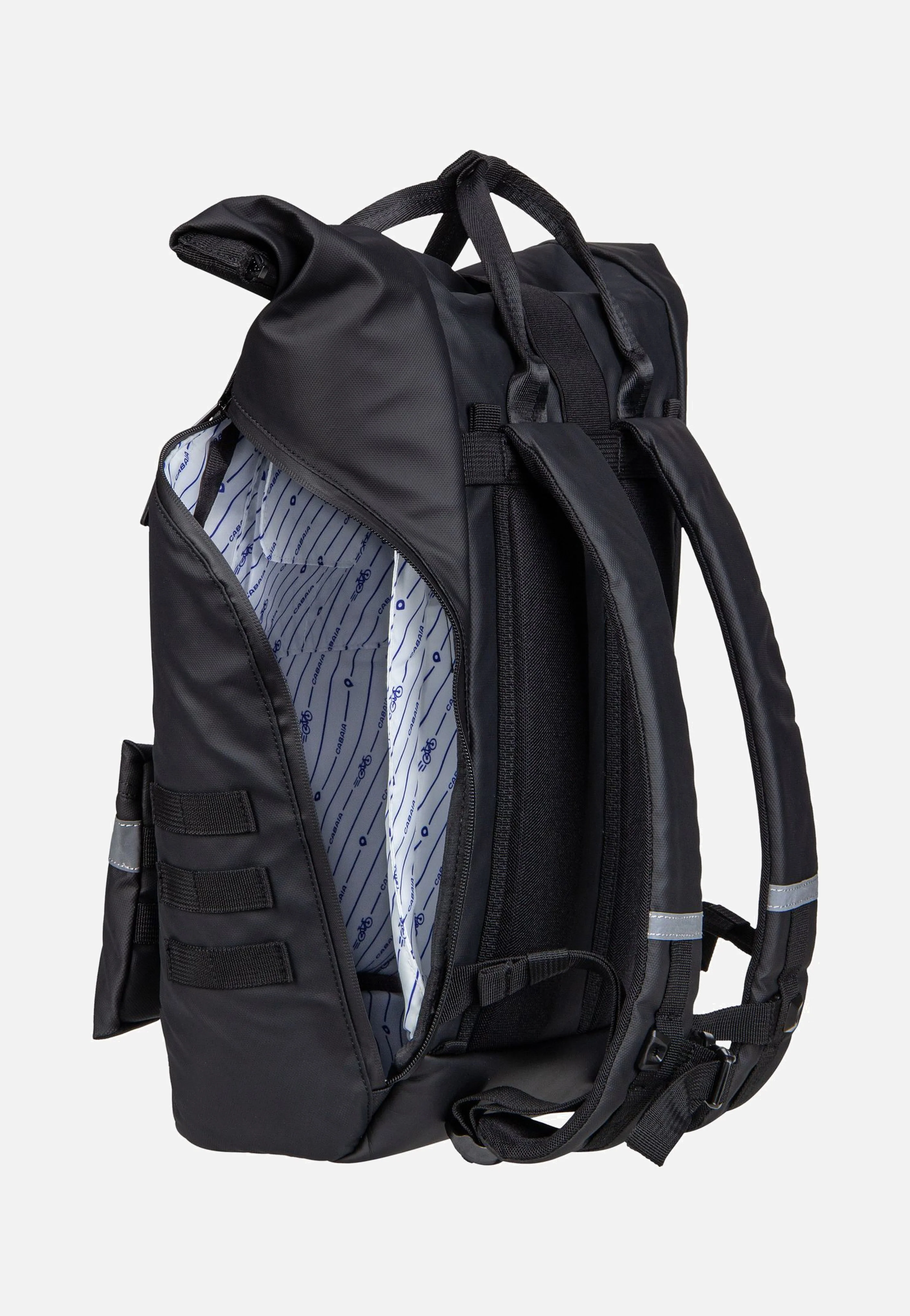 Explorer Recycled Oxford Medium Wellington - Rolltop Rucksack - Image 4