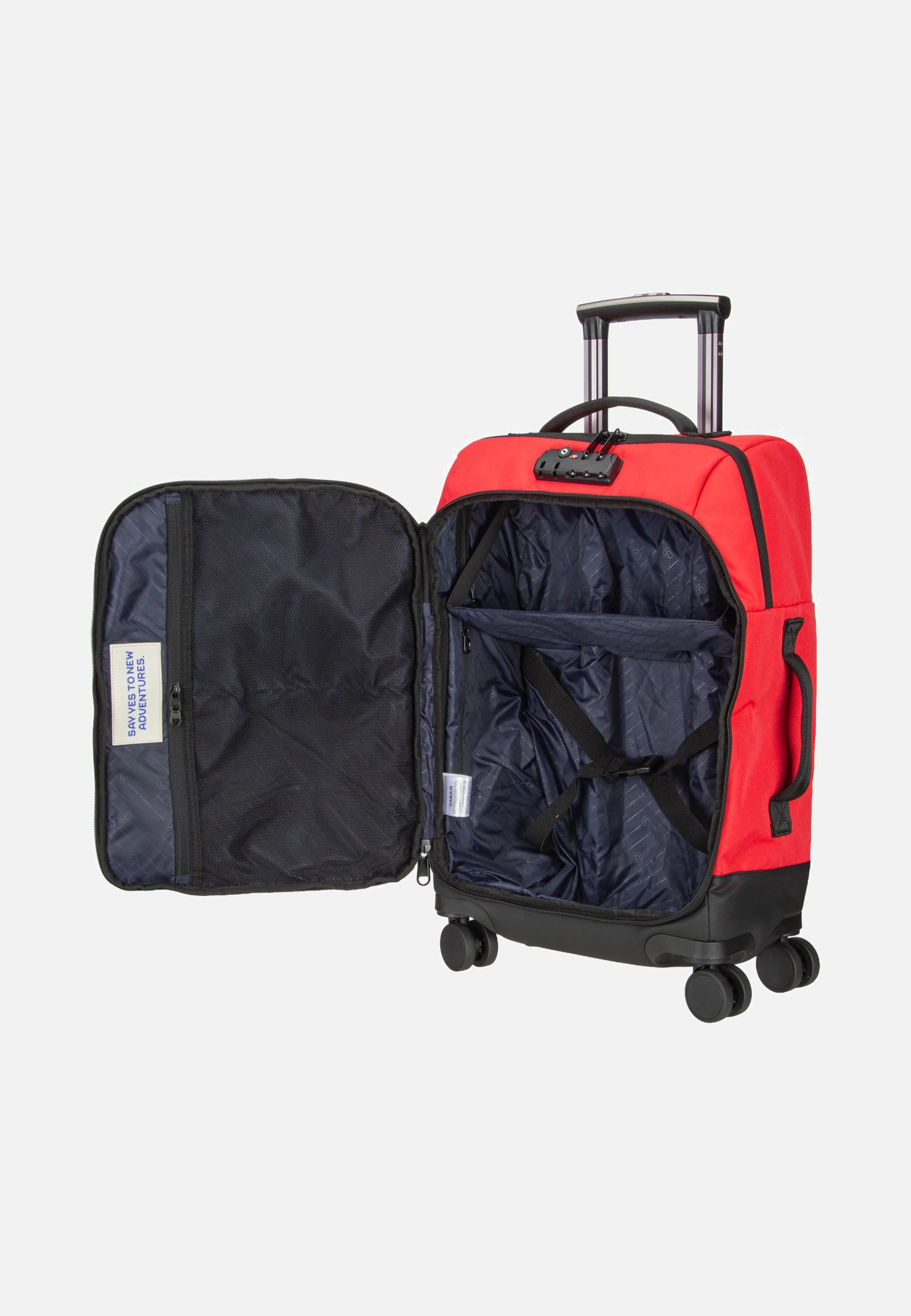 Soft Suitcase 4 Wheels Small Cebu - Koffer - Image 7