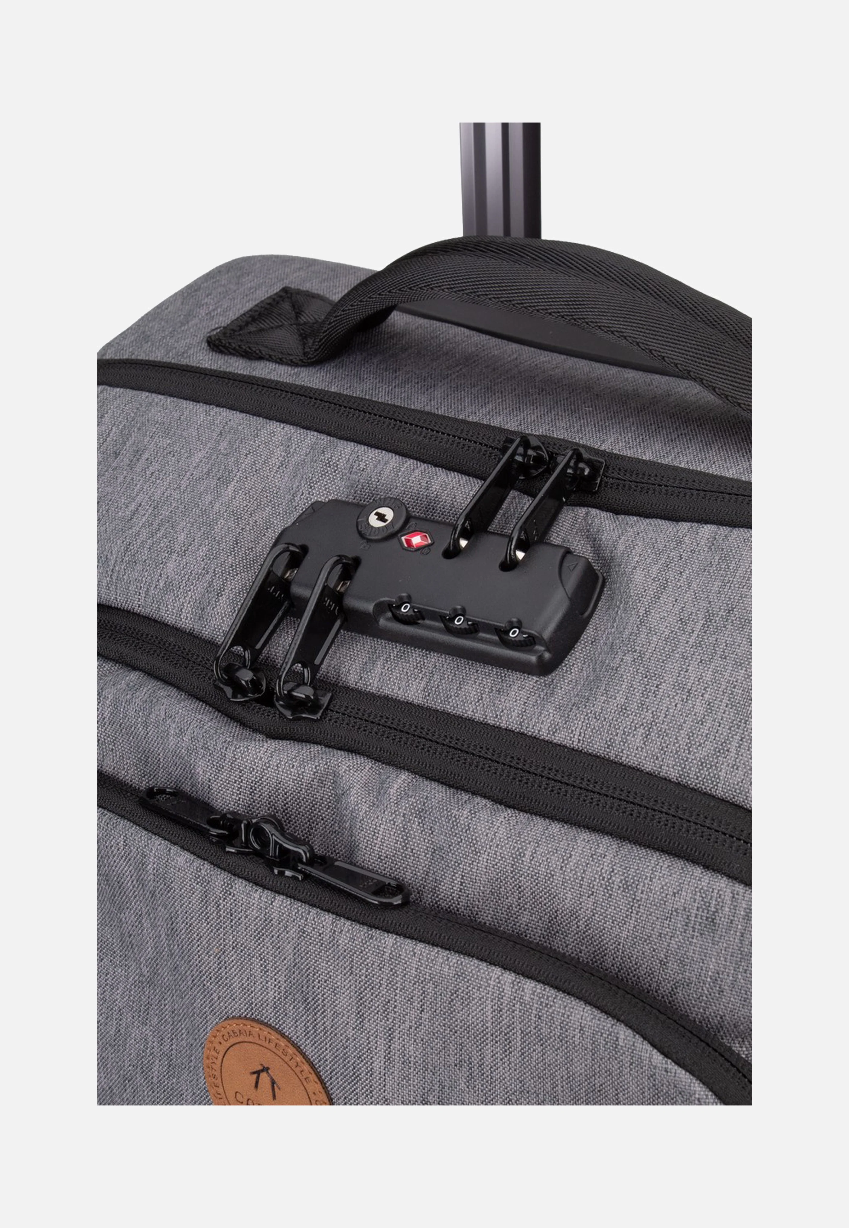 Soft Suitcase 4 Wheels Small Getaria - Koffer - Image 5