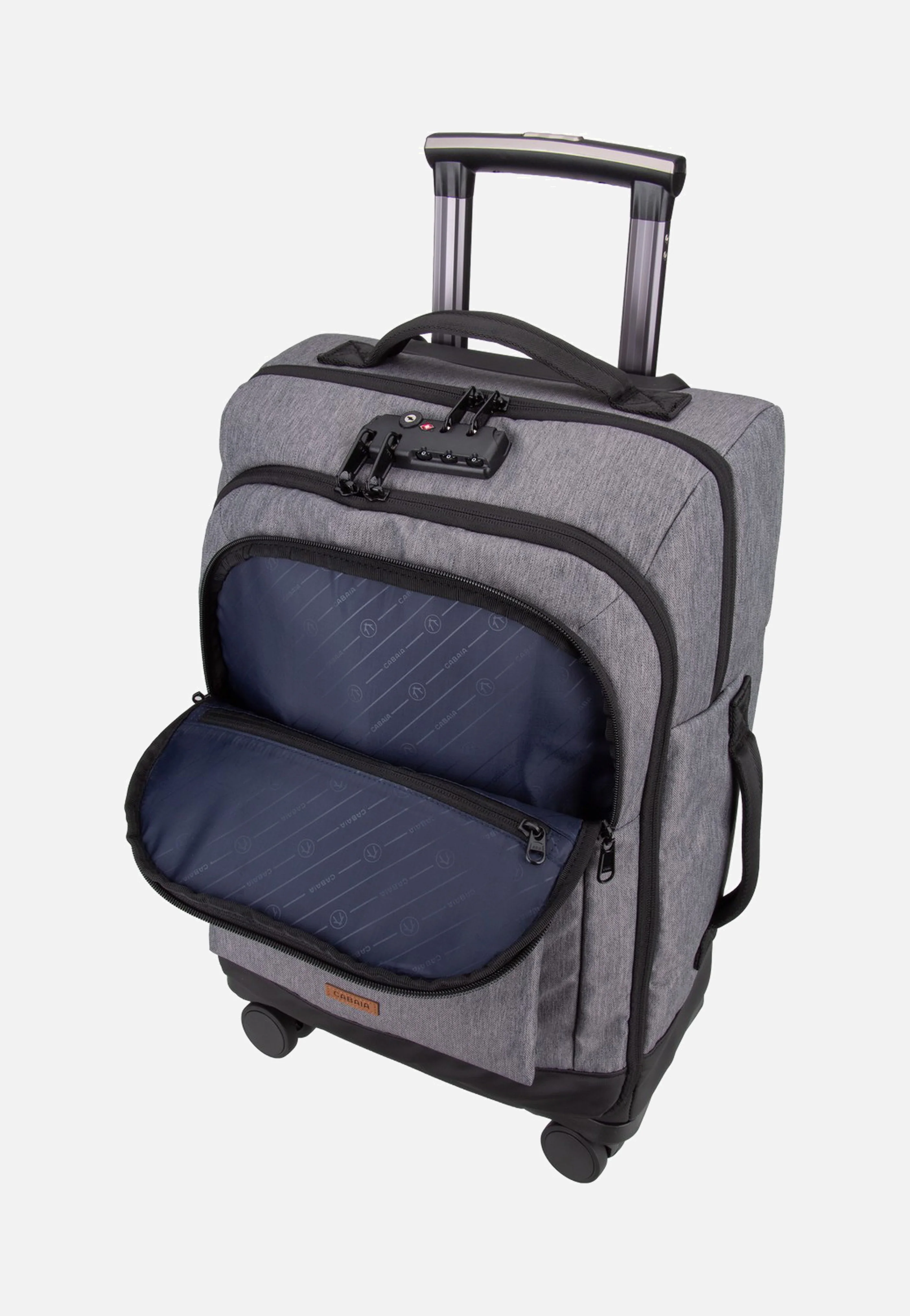 Soft Suitcase 4 Wheels Small Getaria - Koffer - Image 6