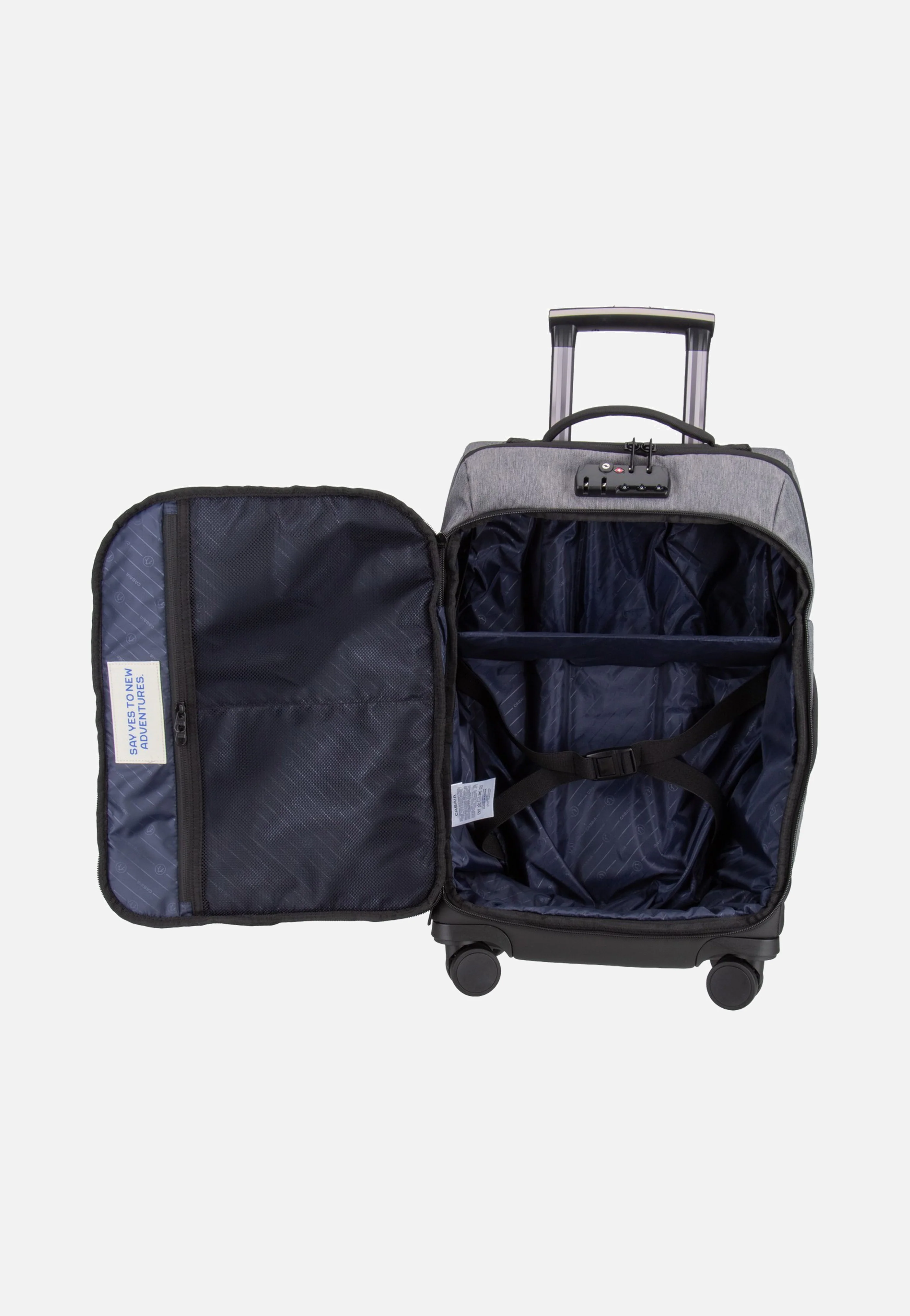 Soft Suitcase 4 Wheels Small Getaria - Koffer - Image 7