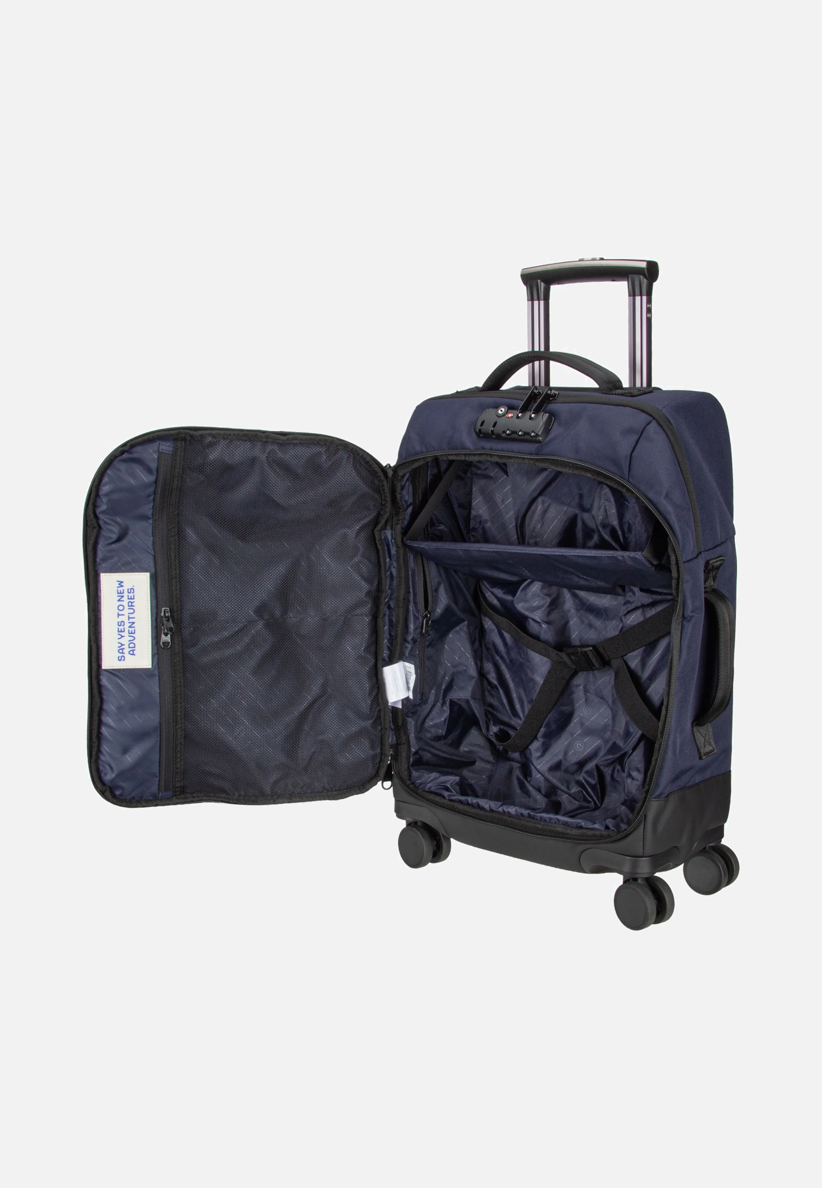 Soft Suitcase 4 Wheels Small Reykjavik - Koffer - Image 7