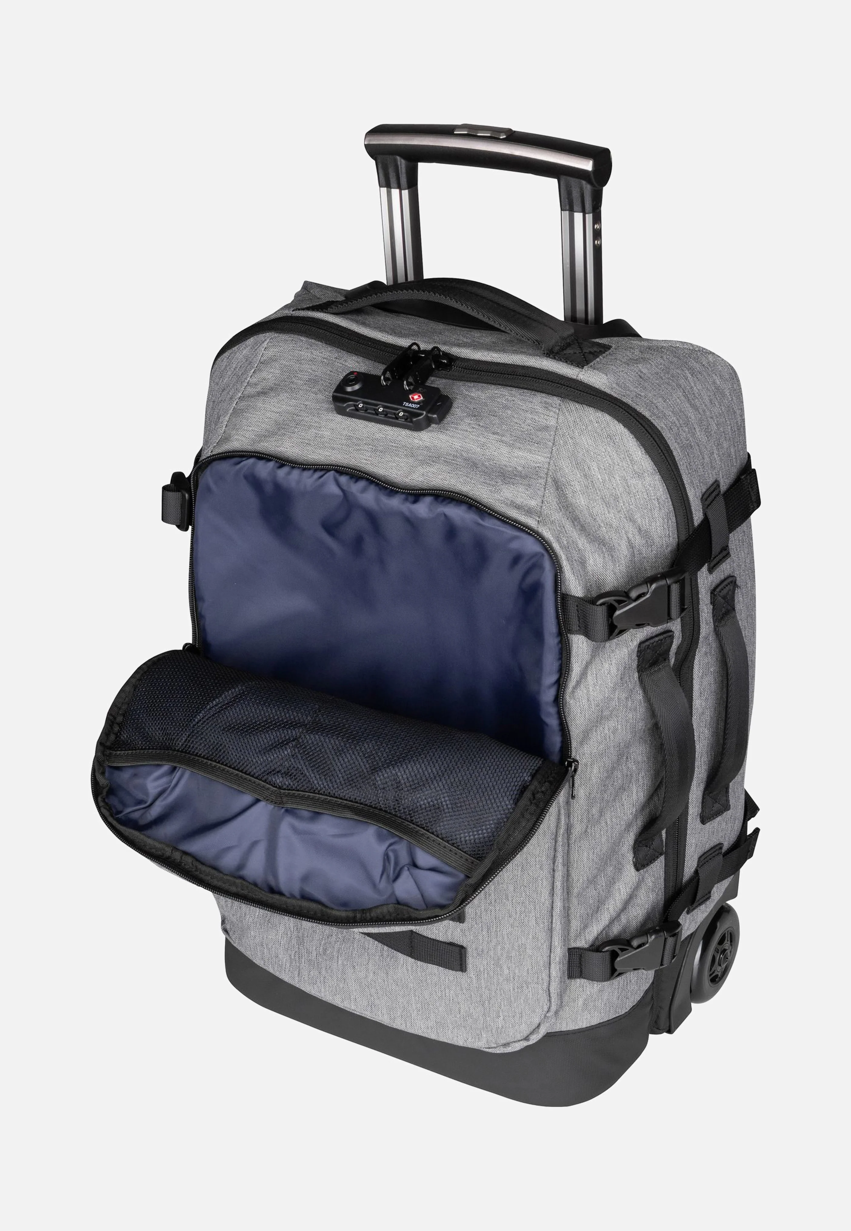 Soft Suitcase Small Getaria - Rucksack-Trolley - Image 3