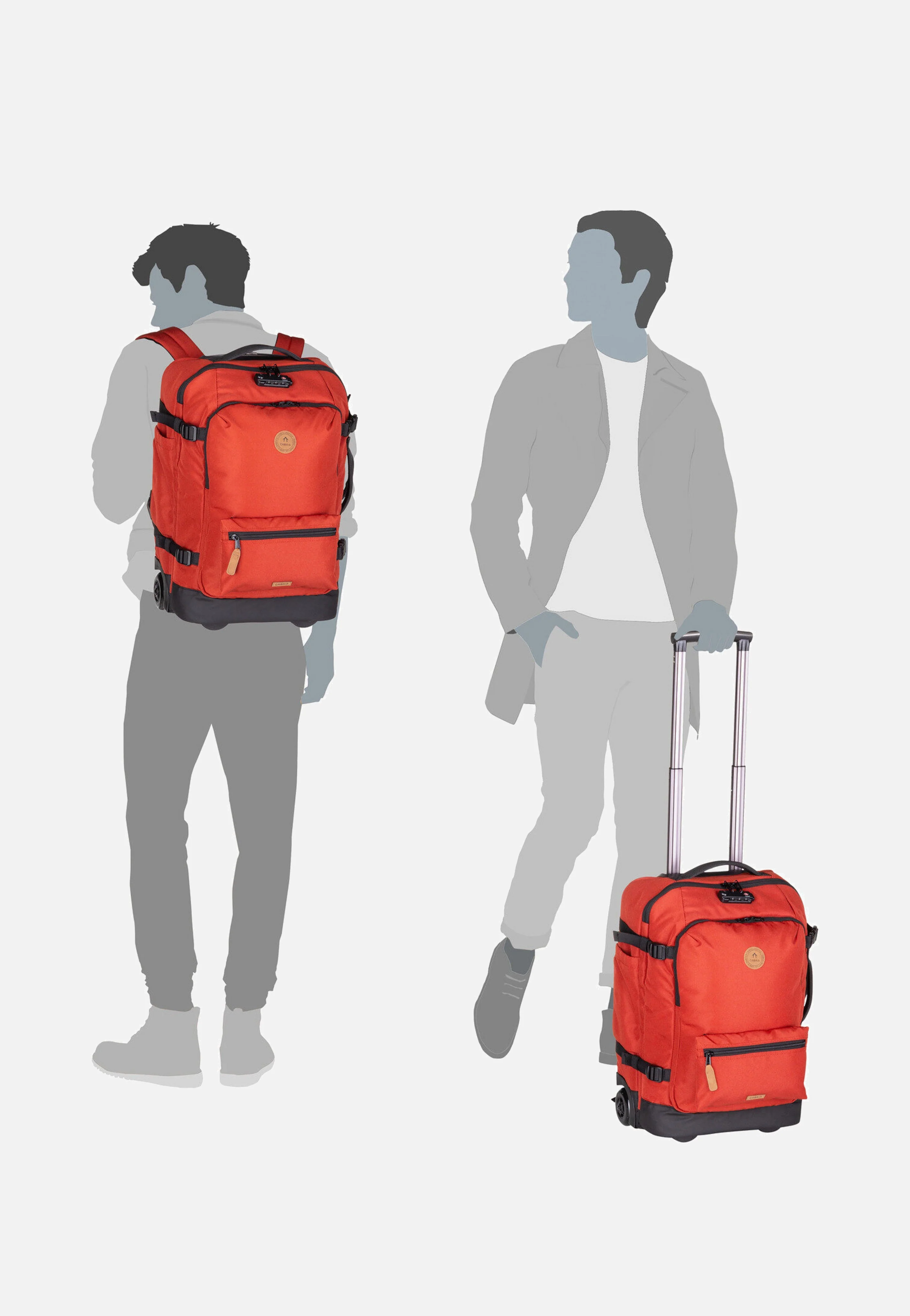 Soft Suitcase Small Kaikoura - Rucksack-Trolley - Image 9