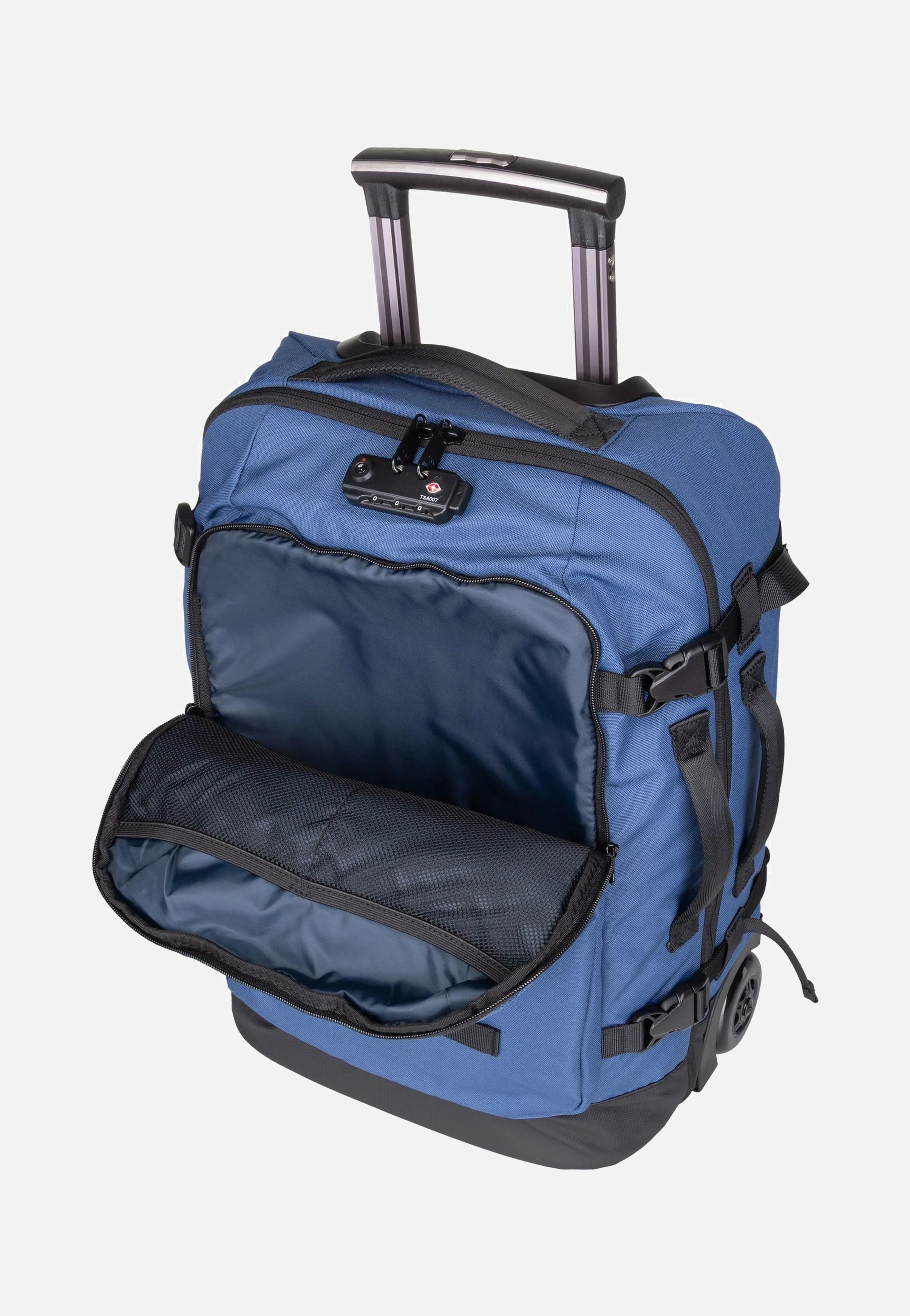 Soft Suitcase Small Shiraz - Rucksack-Trolley - Image 3