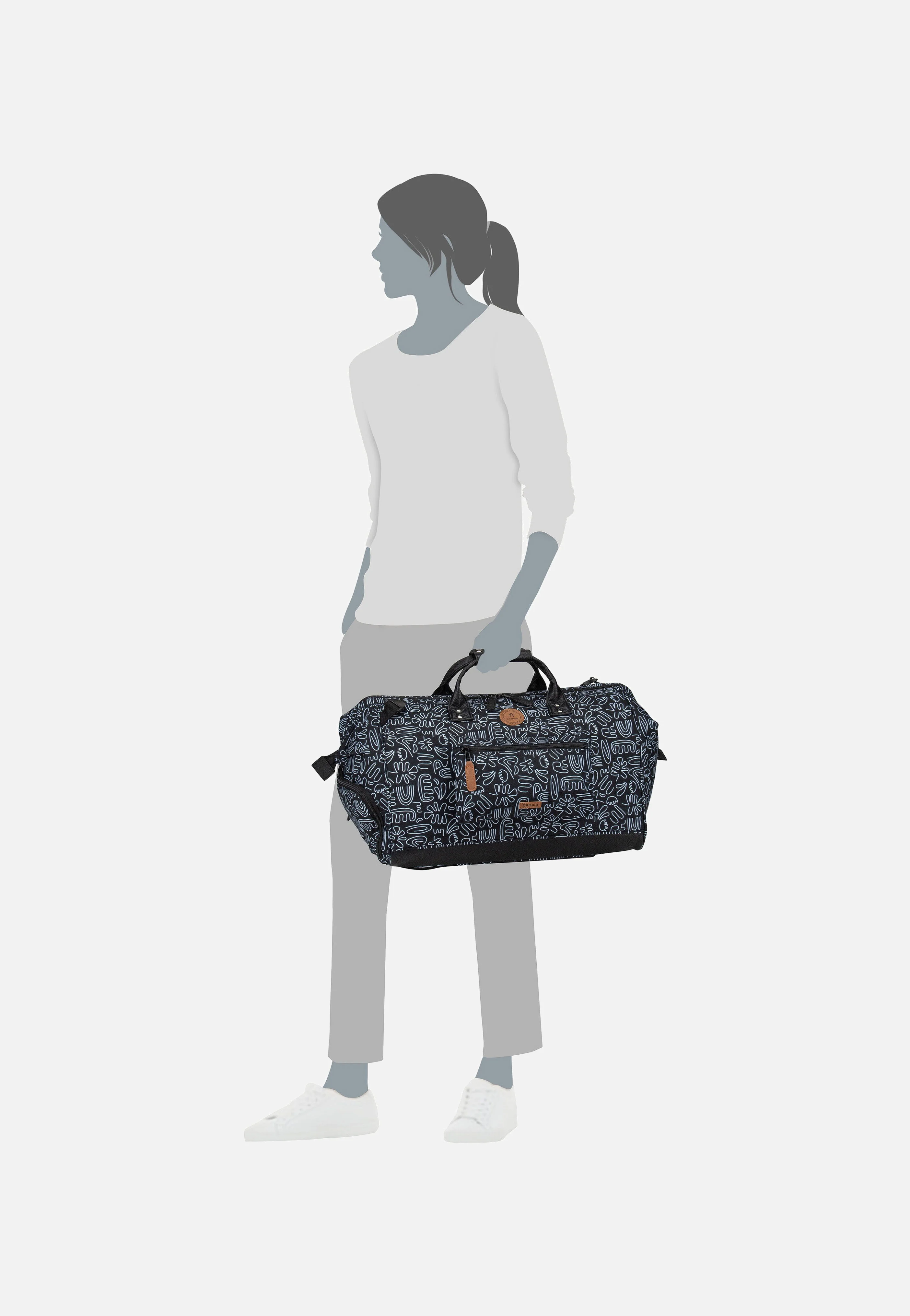 V2 Recycled Oxford Amiens - Dufflebag - Image 7
