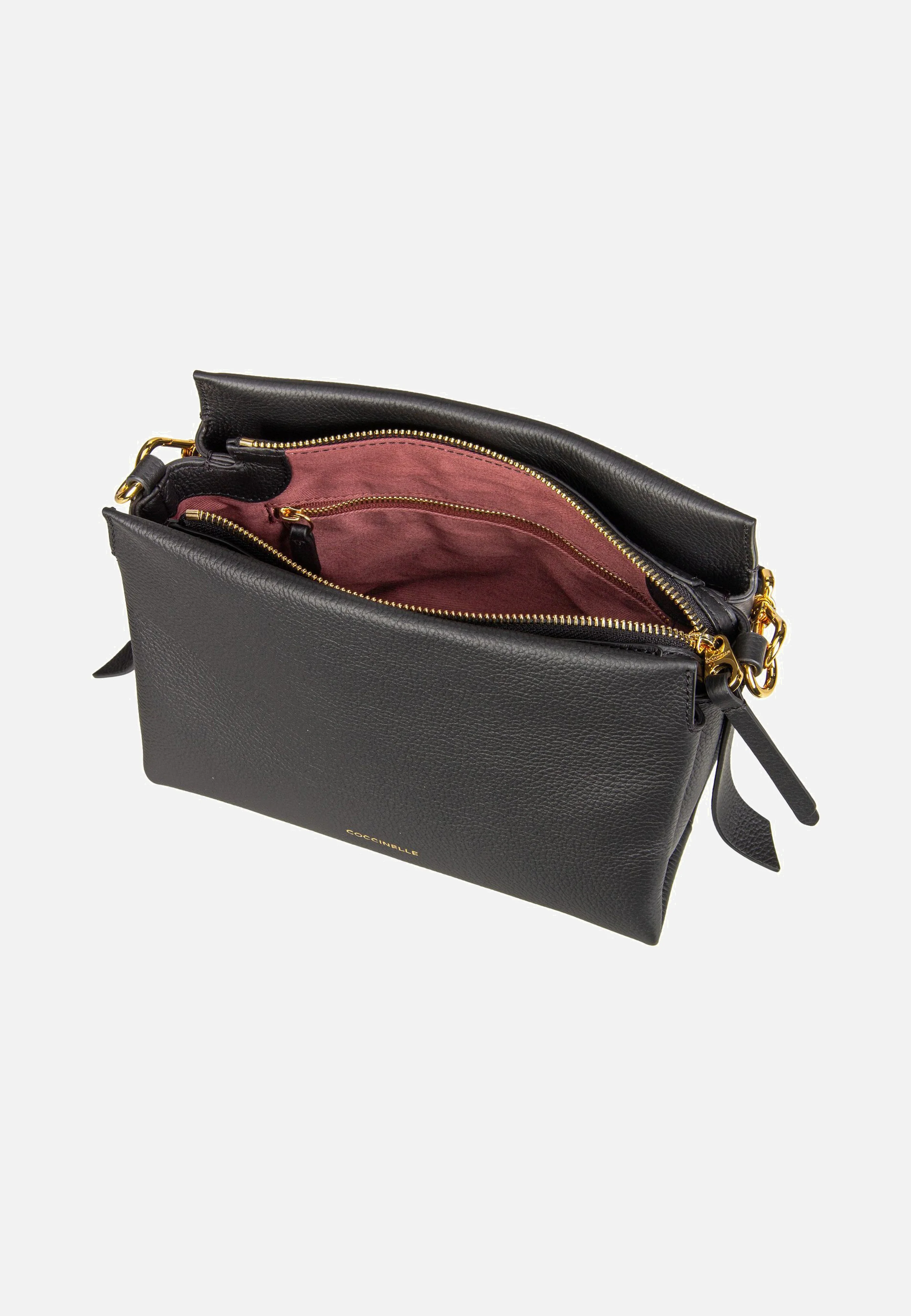 Boheme Grana Double 5801 Noir/Cognac - Henkeltasche - Image 3