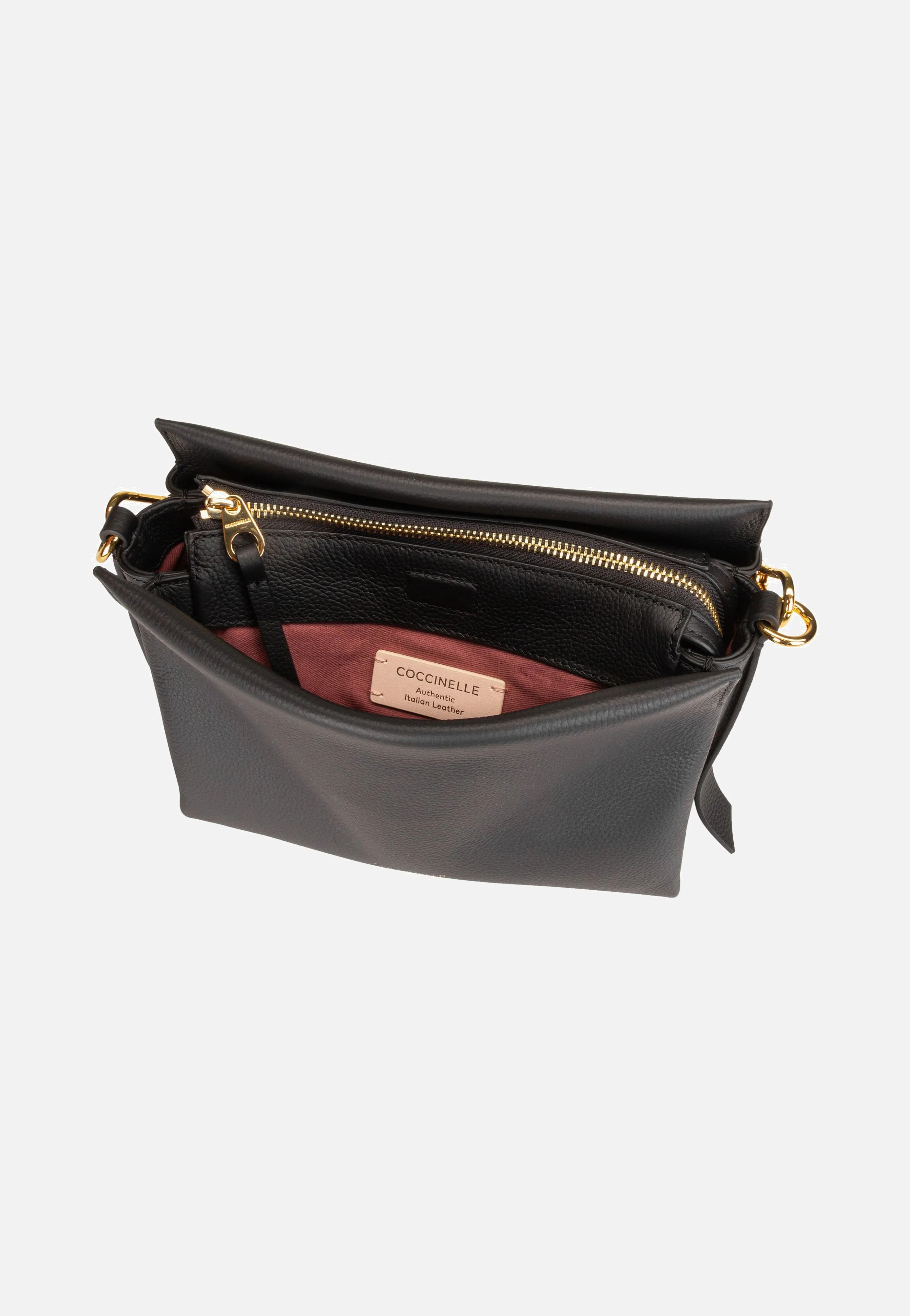 Boheme Grana Double 5801 Noir/Cuir - Henkeltasche - Image 4