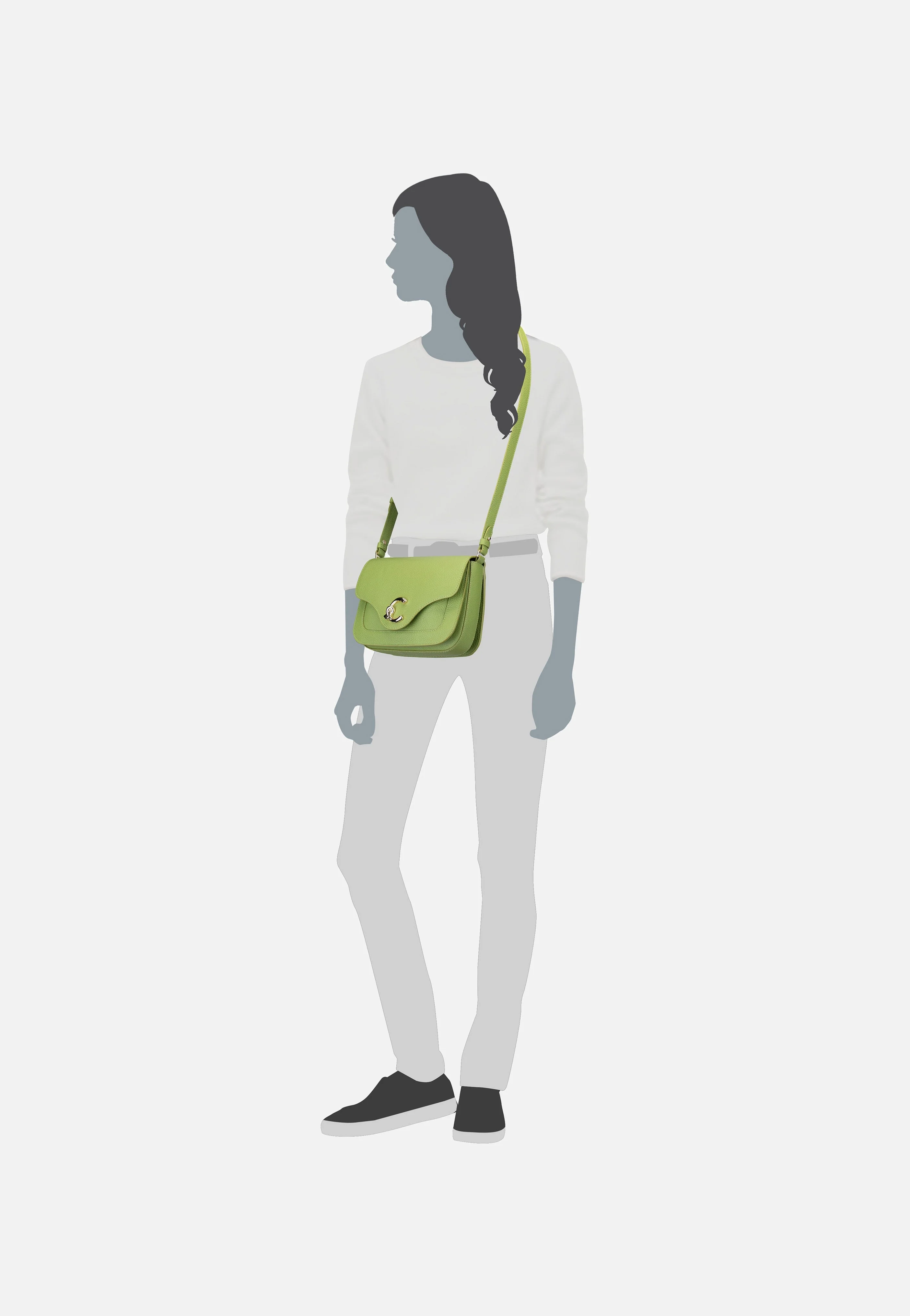 C-Me 1501 Guacamole - Crossbody Bag - Image 5