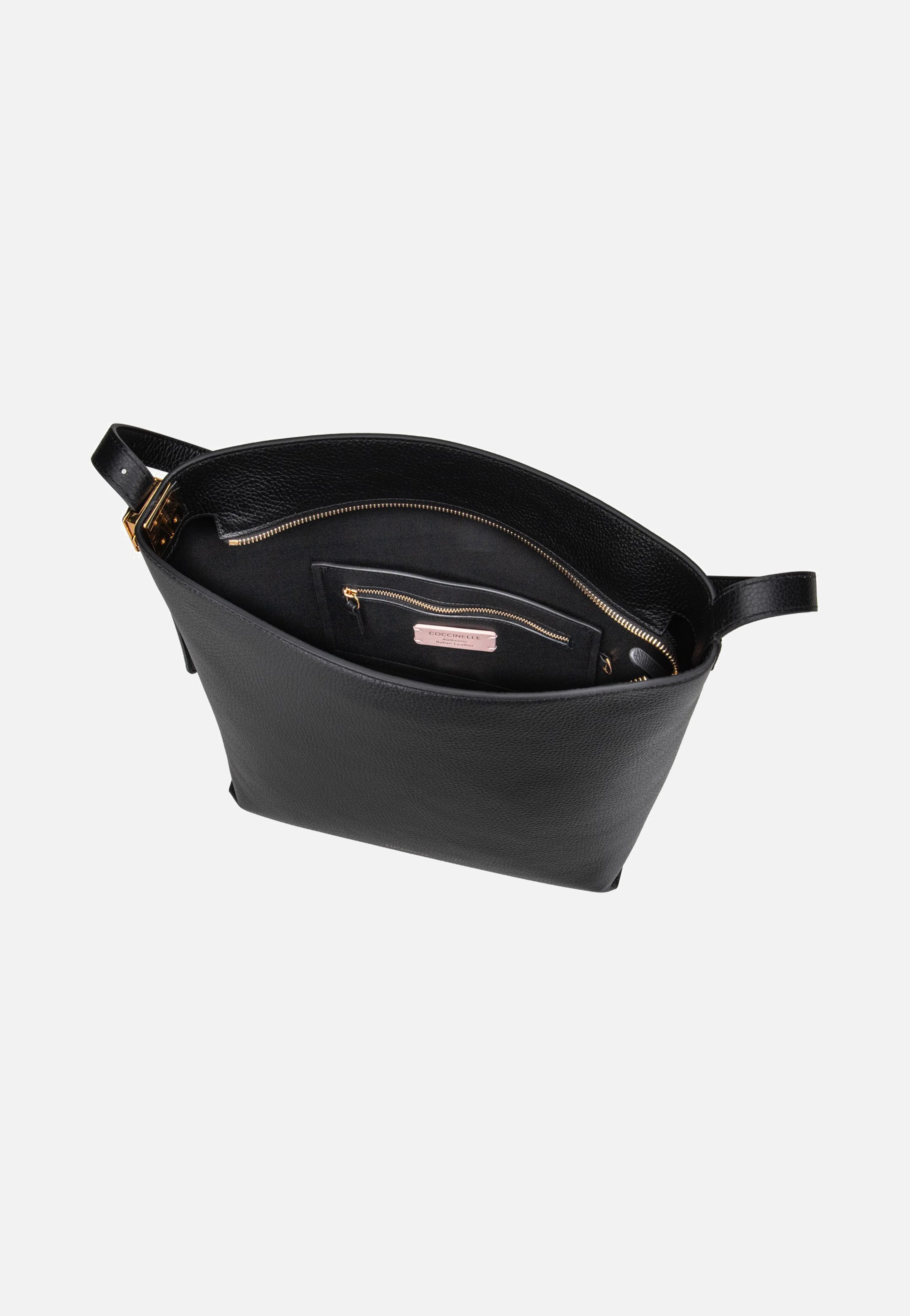C-Me Lock 1302 Noir - Hobo Bag - Image 5