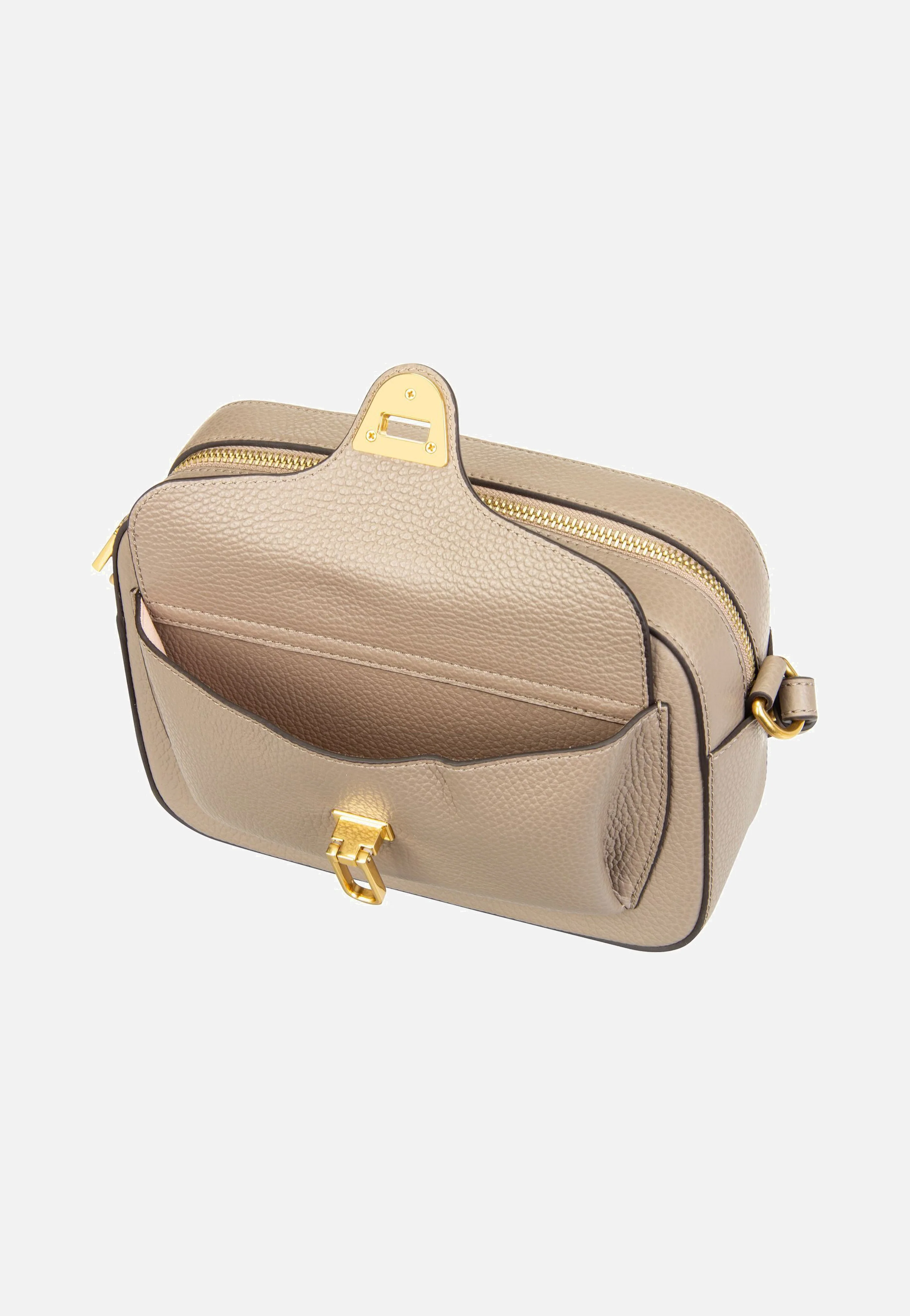 Coccinelle Beat Soft 1502 Warm Taupe - Crossbody Bag - Image 3